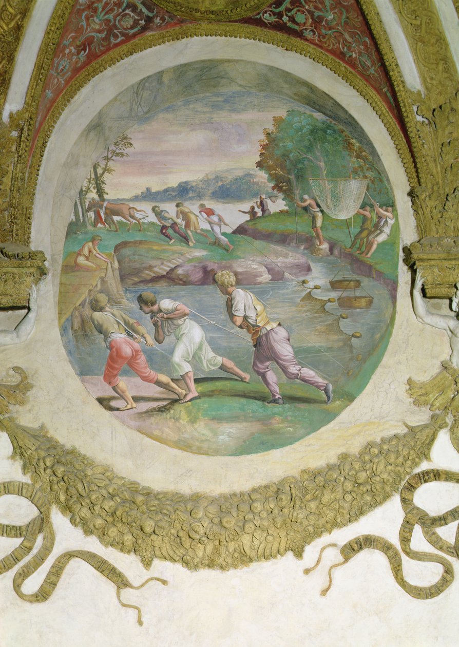 Vindenes kammer, fiske av Romano Giulio