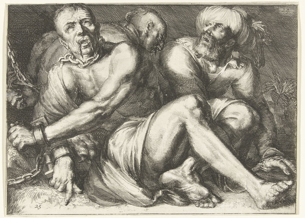 Prisoners Glorification of the Teutonic Order, spesielt av Grand Commandery Alden Biesen (serietittel) av Romeyn de Hooghe