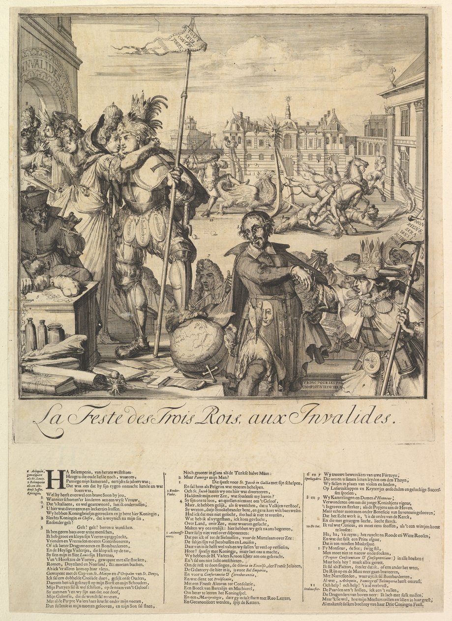 De tre kongers fest.n.d. av Romeyn de Hooghe