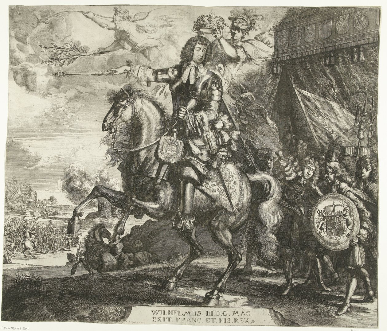 Ridesportrett av William III, Prince of Orange av Romeyn de Hooghe