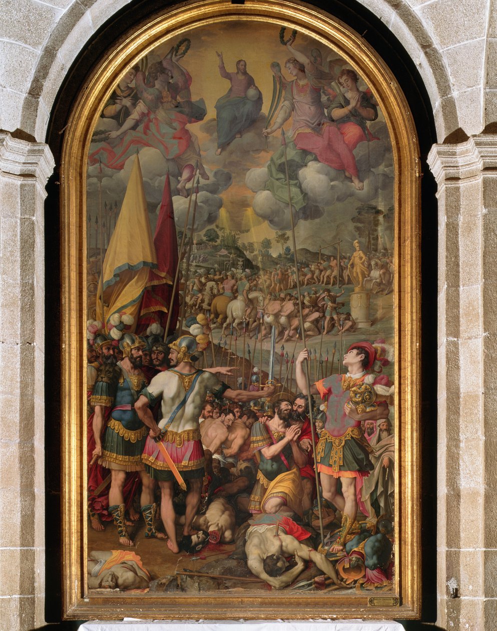 Martyrdommen til St. Maurice av Romulo Cincinnato
