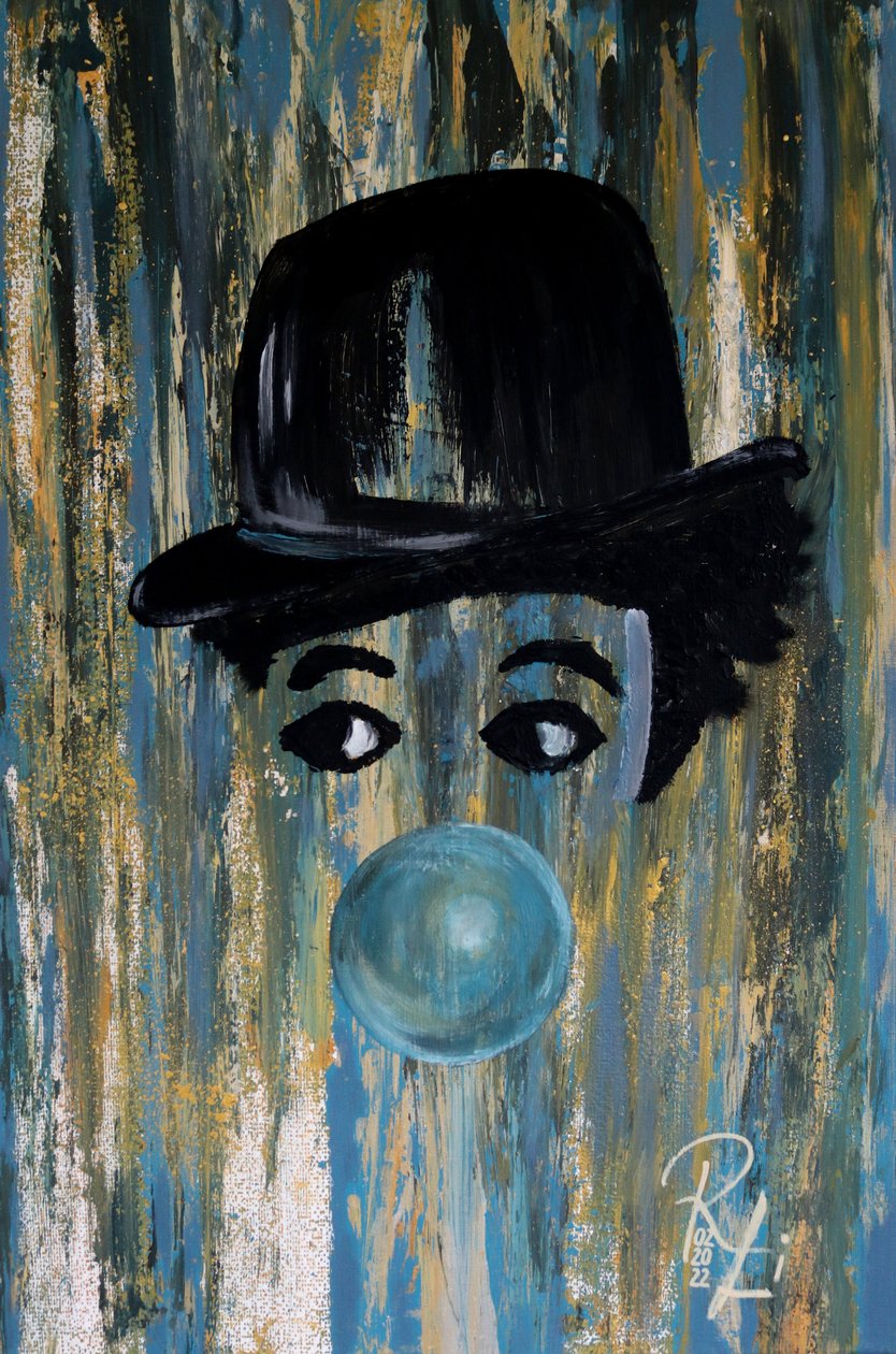 Charlie Chaplin - Ballon I av RosaLi