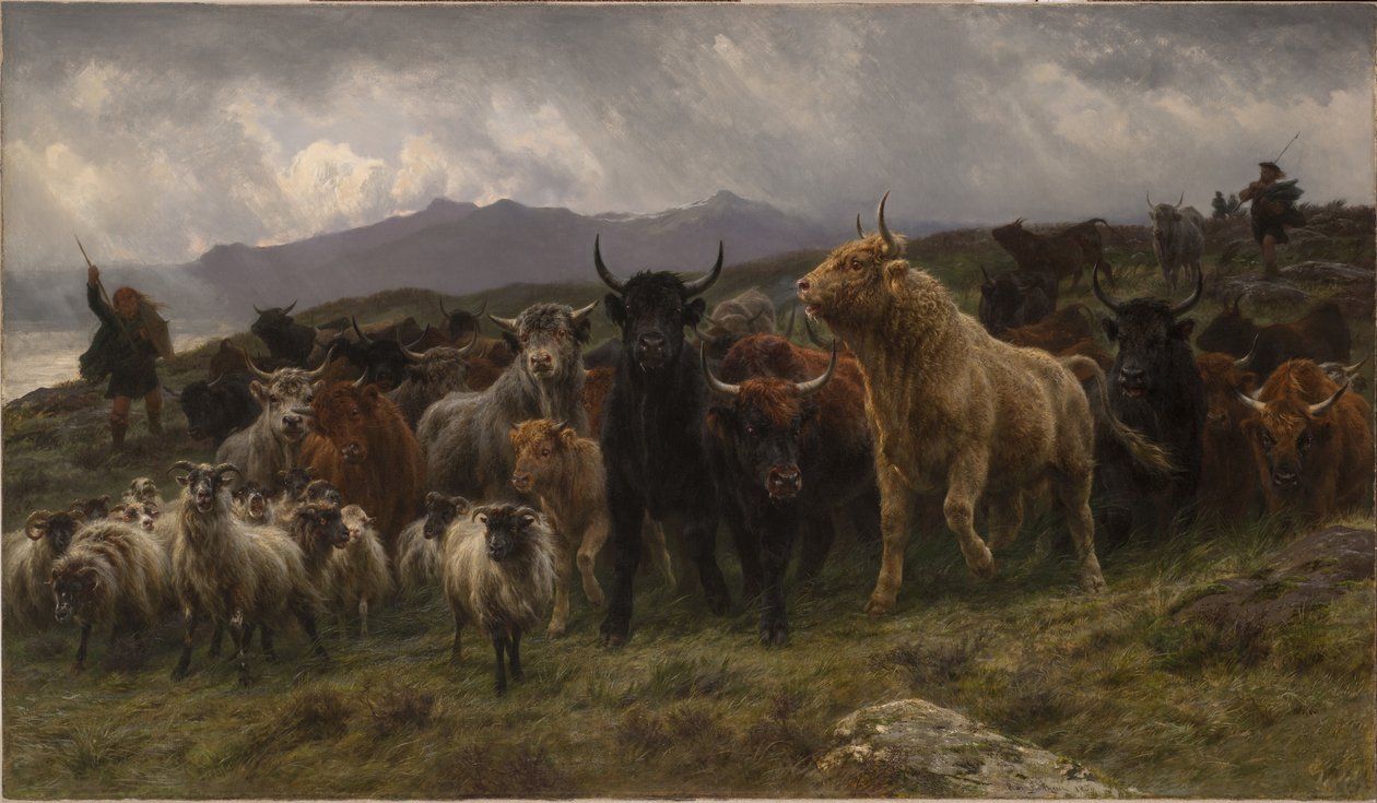 Angrep i Høylandet av Rosa Bonheur