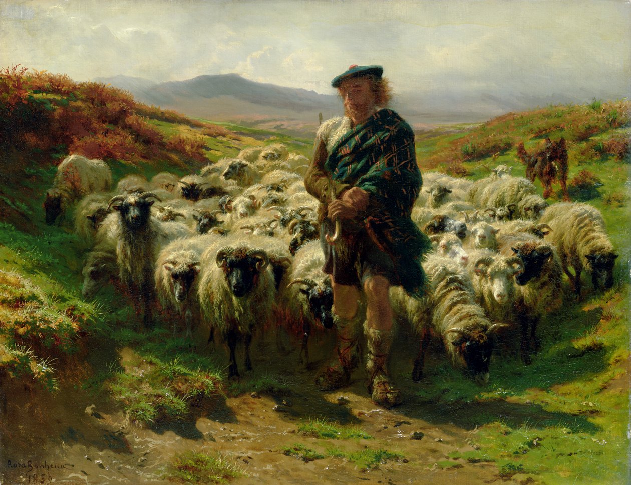 The Highland Shepherd, 1859 av Rosa Bonheur