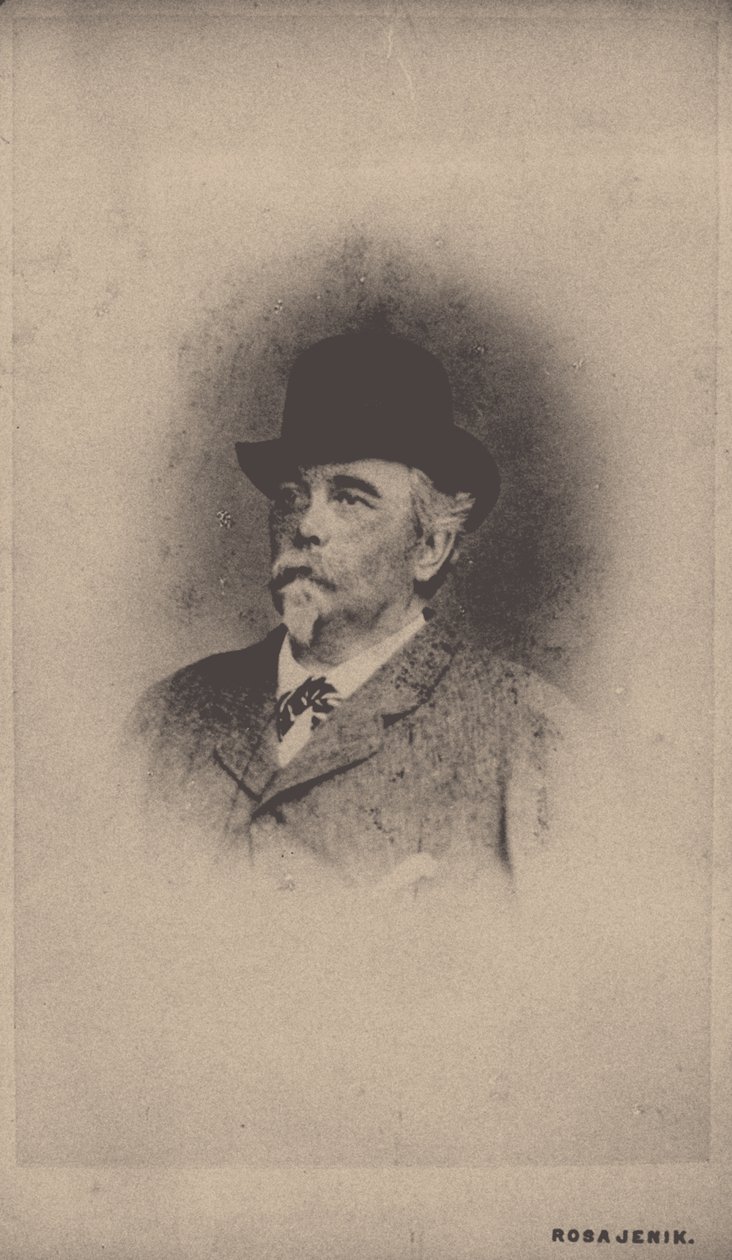 Portrett av August Zang 1807-1888 av Rosa Jenik