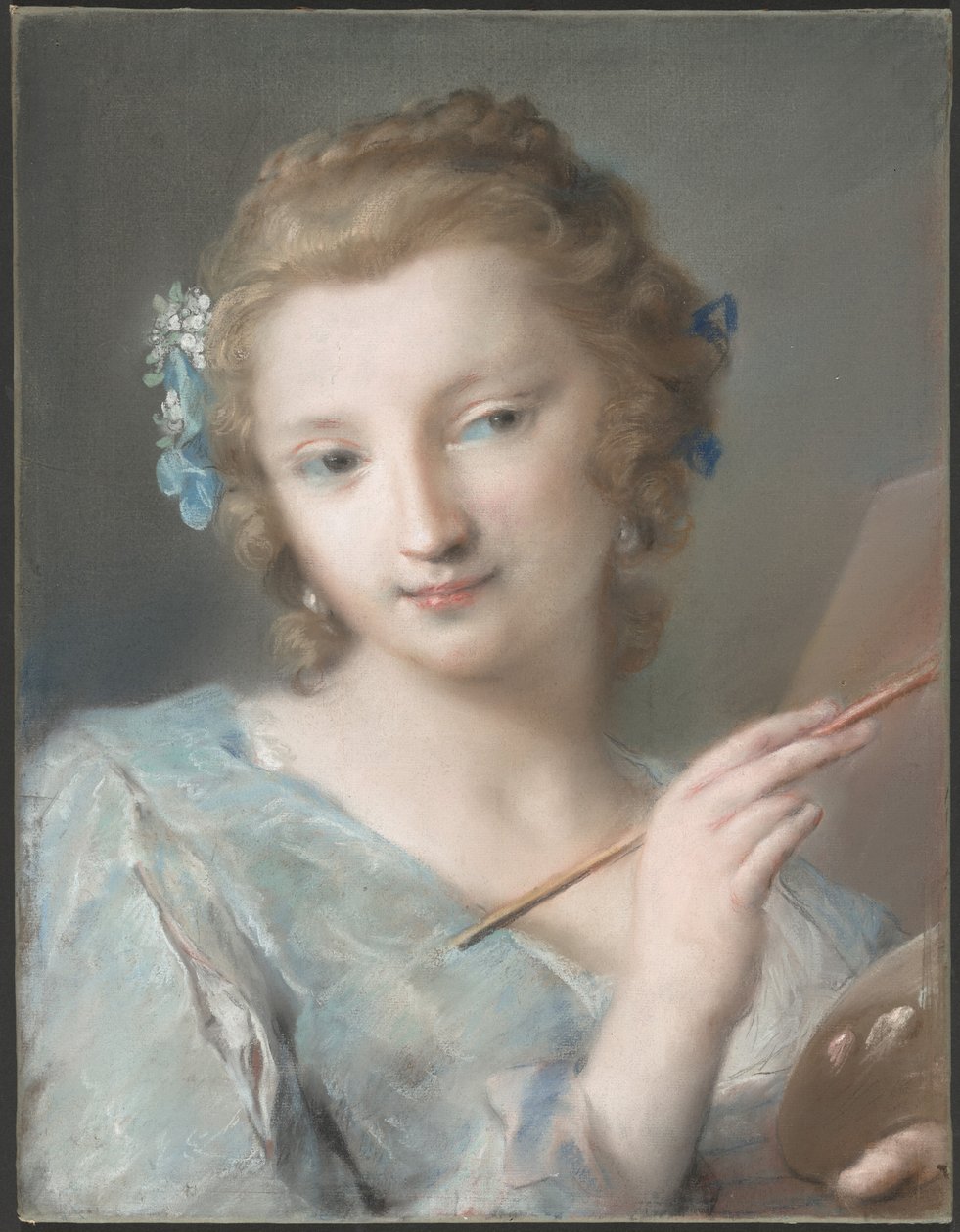 Allegori om maleri av Rosalba Carriera