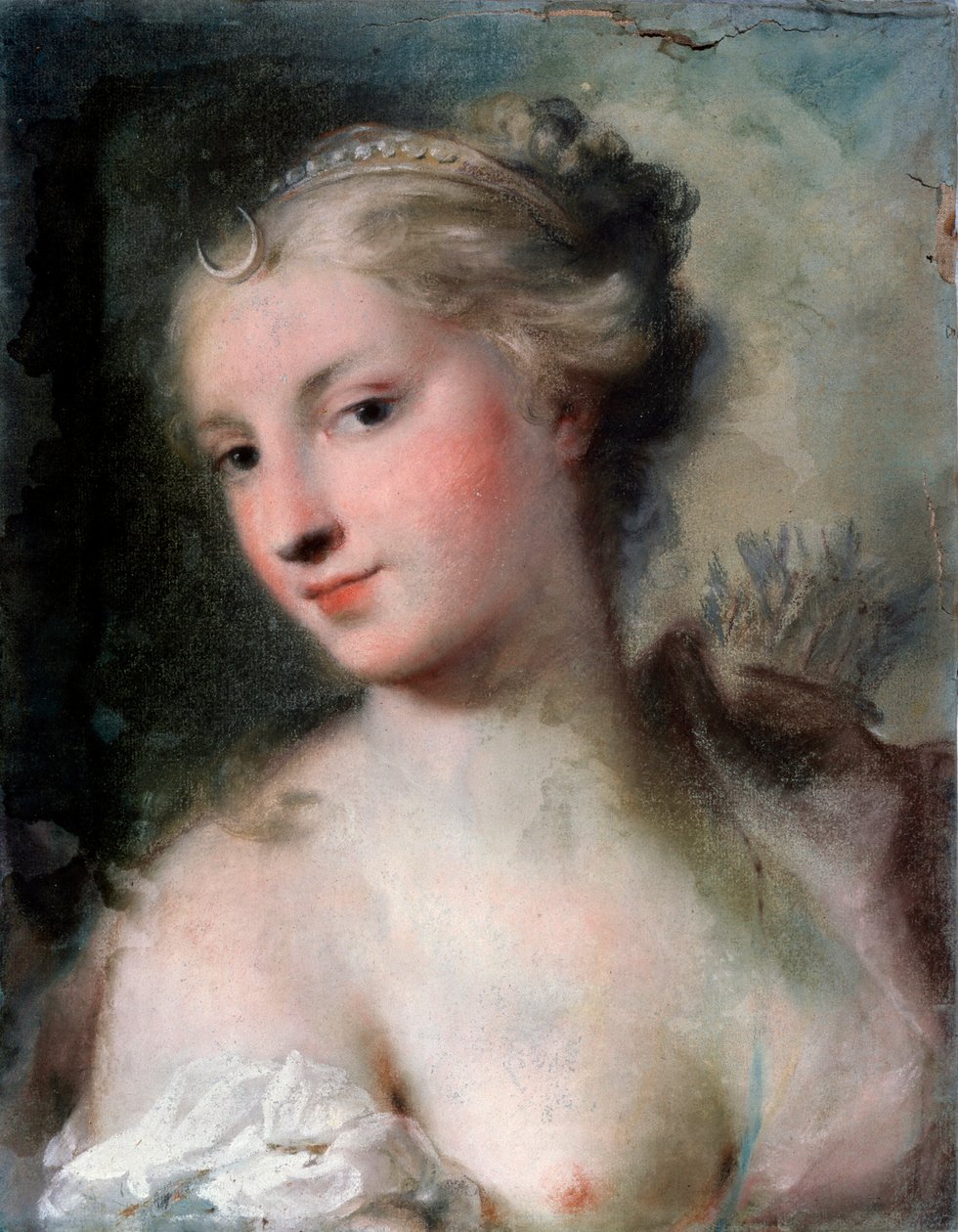 Diana, etter 1746. av Rosalba Giovanna Carriera