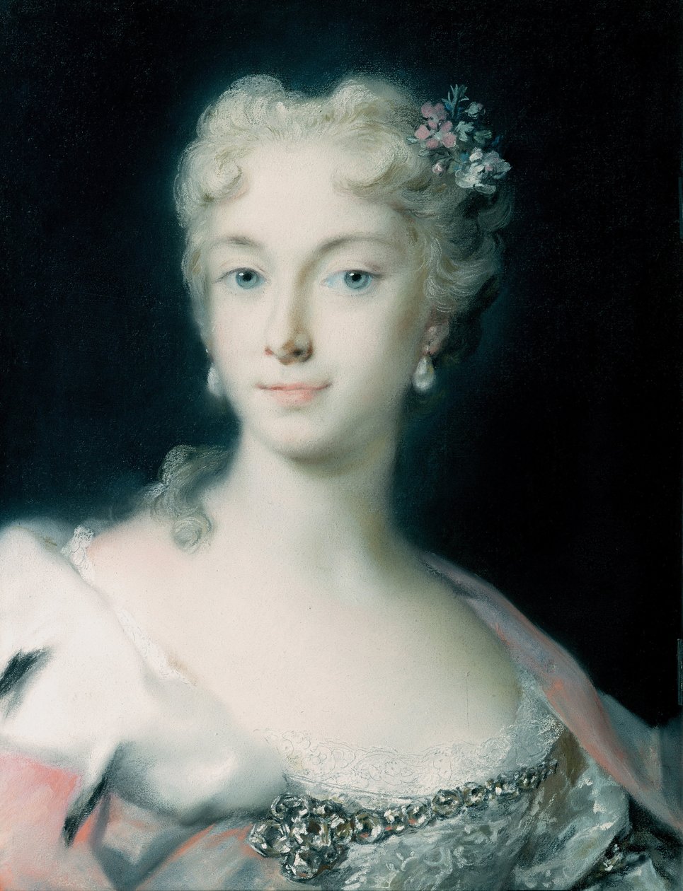 Maria Theresa, erkehertuginne av Habsburg 1717-1780, 1730 av Rosalba Giovanna Carriera