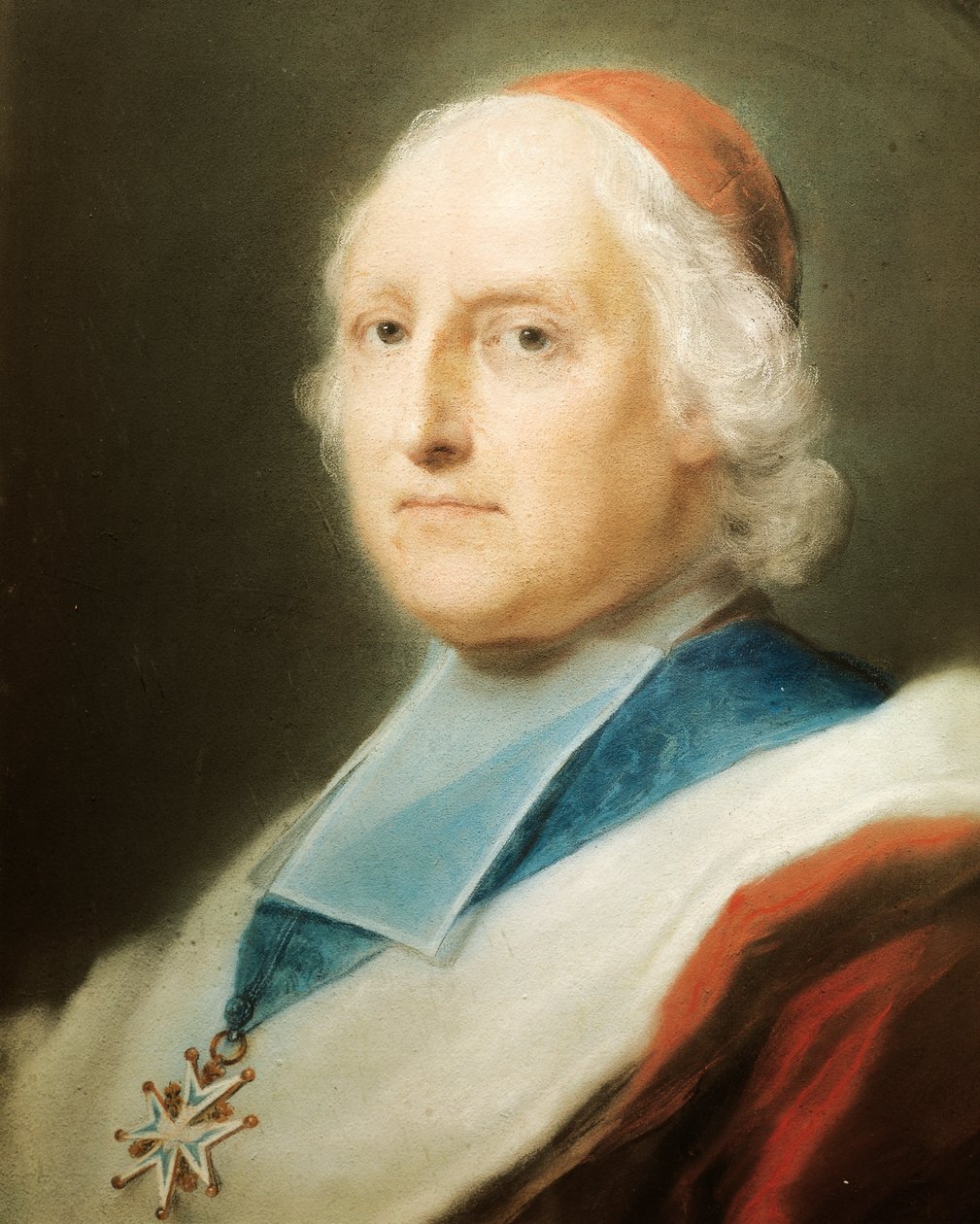 Portrett av kardinal de Polignac, av Rosalba Carriera (1673-1757) av Rosalba Giovanna Carriera
