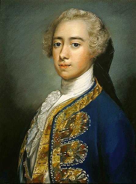 Portrett av Lord St. George (olje på lerret) av Rosalba Giovanna Carriera
