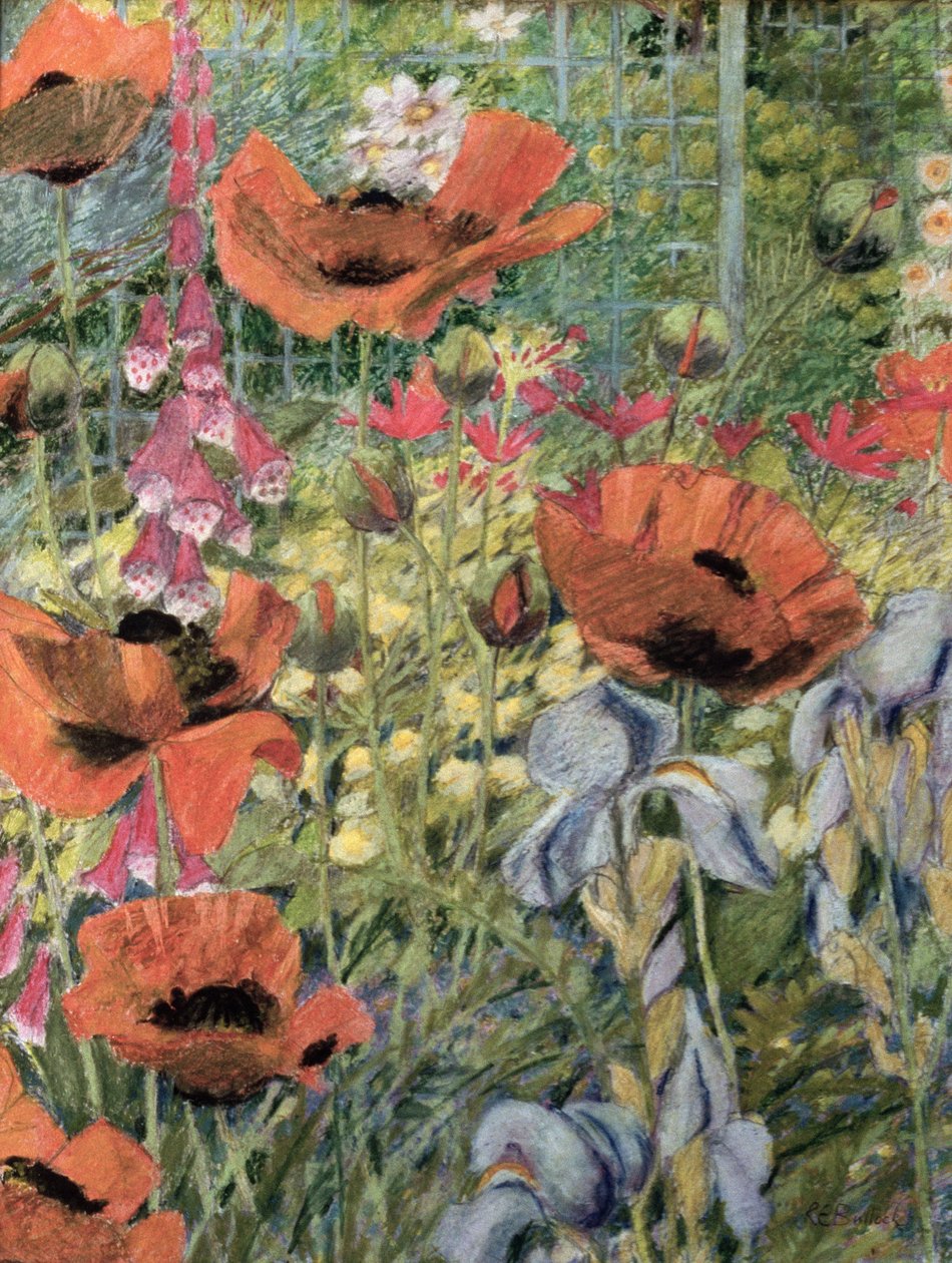Orientalske (olje og pastell på papir) av Rosalie Bullock