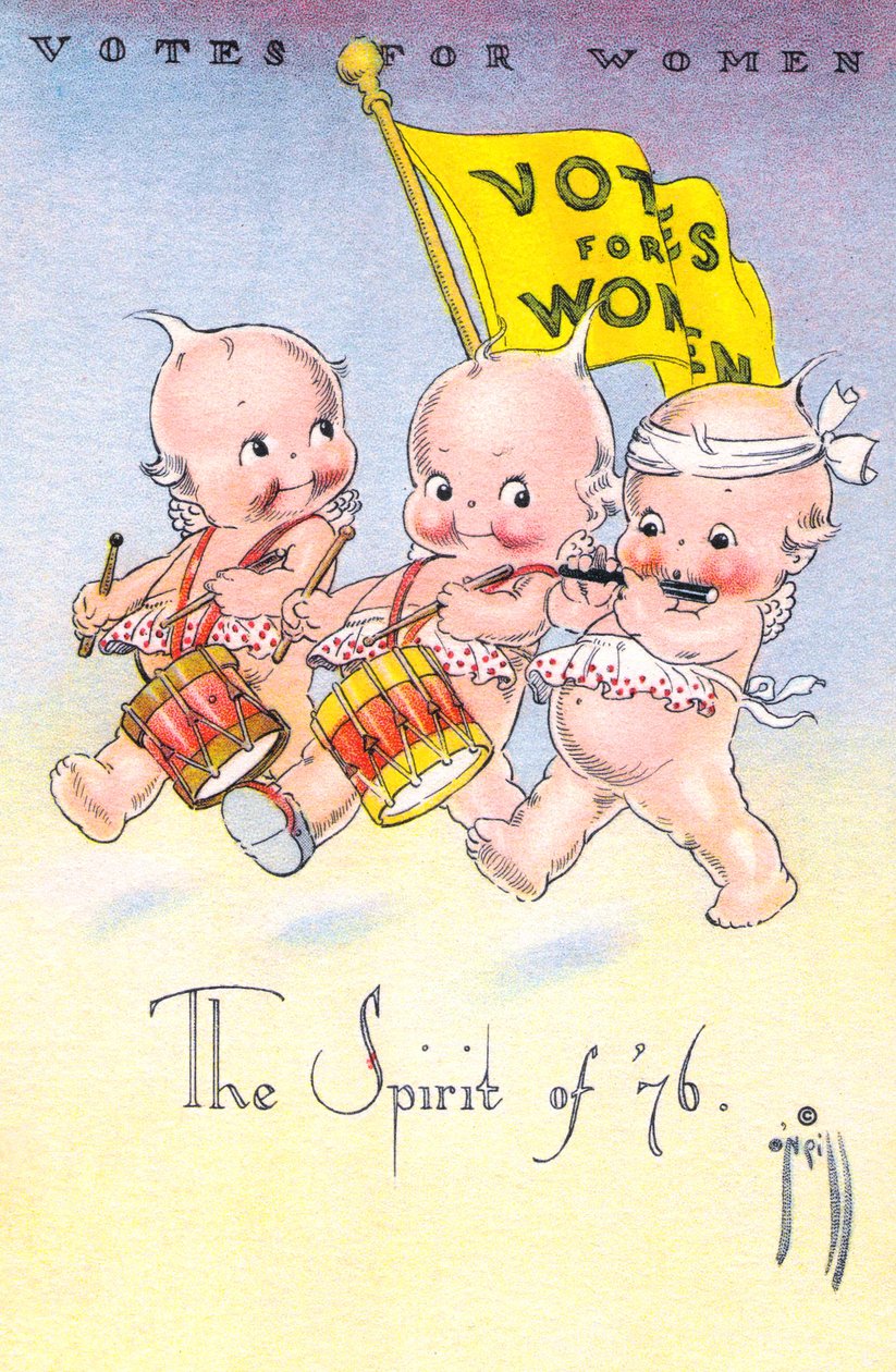 The Spirit of 76, 1915 av Rose Cecil ONeill
