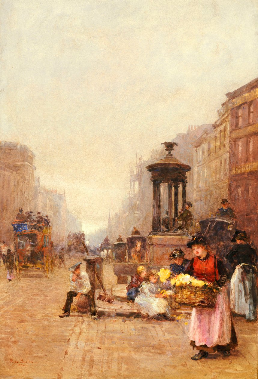 Blomsterjenter i Stranden, 1892 av Rose Maynard Barton