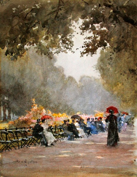 The Row om morgenen av Rose Maynard Barton