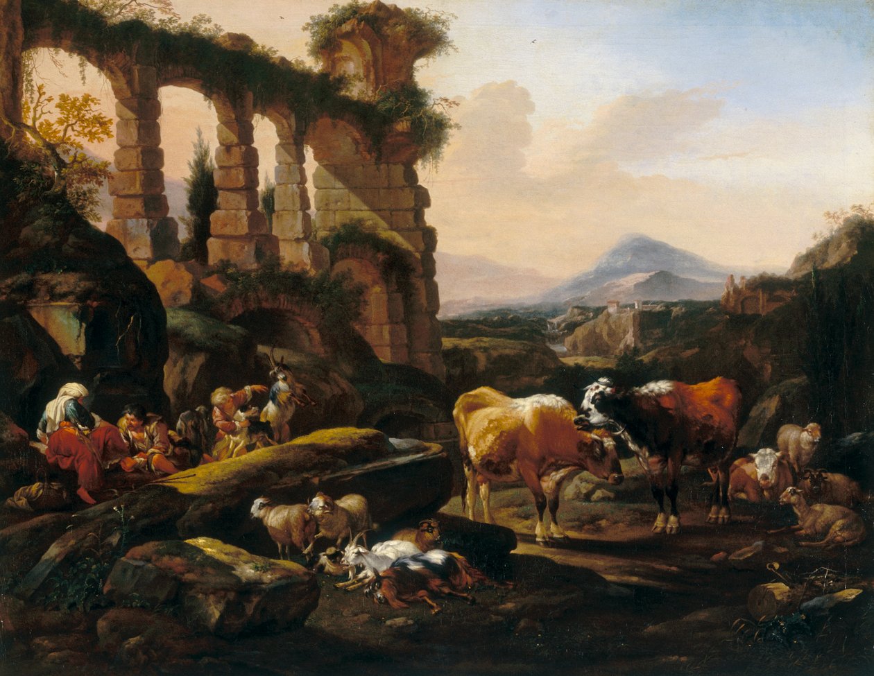 Pastoral scene av Ross Johann