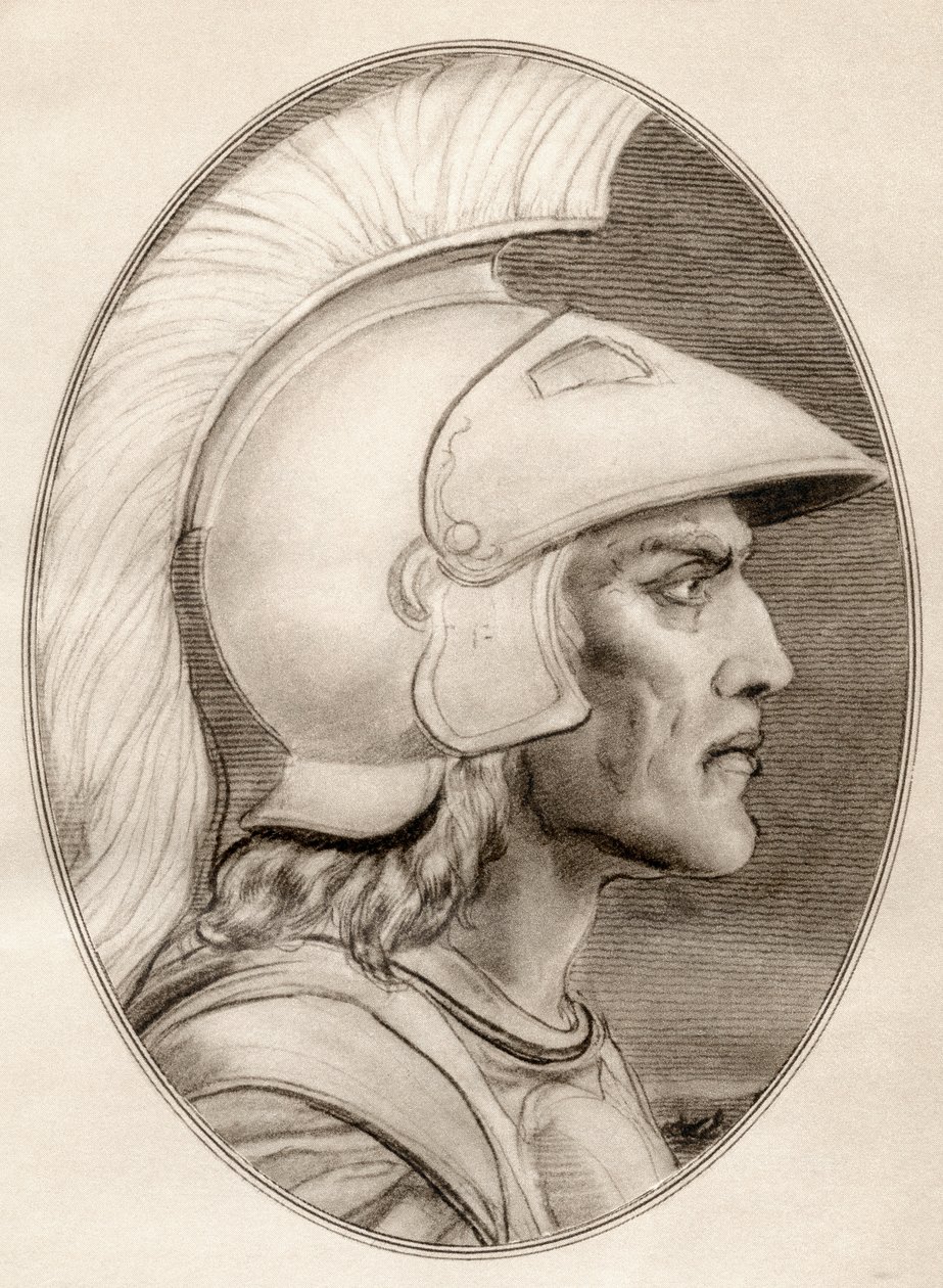 Alexander III av Macedon, fra Living Biography of Famous Men. av Ross Gordon