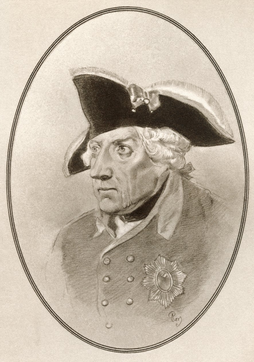 Frederick II, fra Living Biography of Famous Rulers. av Ross Gordon