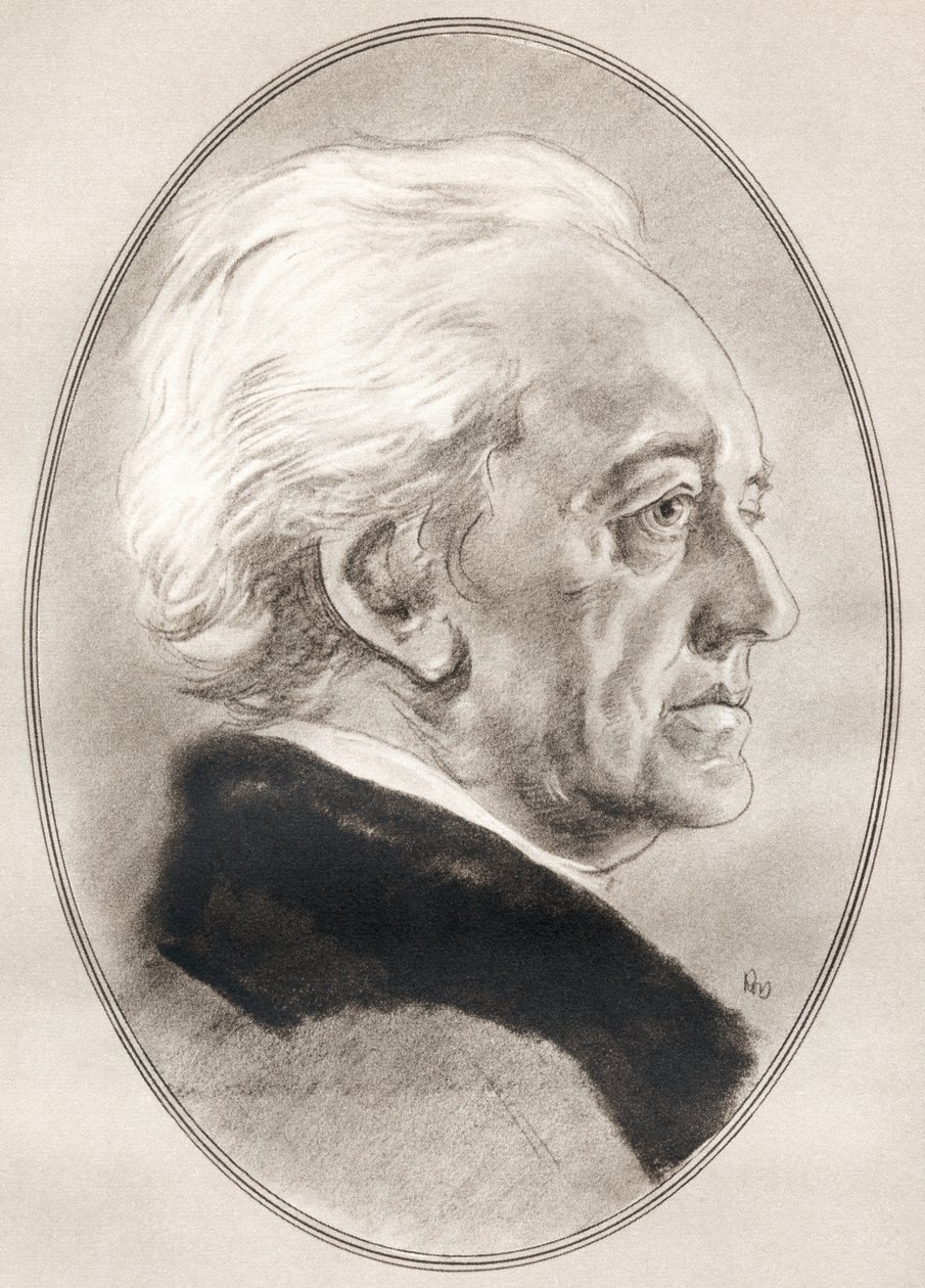 Johann Wolfgang von Goethe, fra Living Biography of Famous Men av Ross Gordon