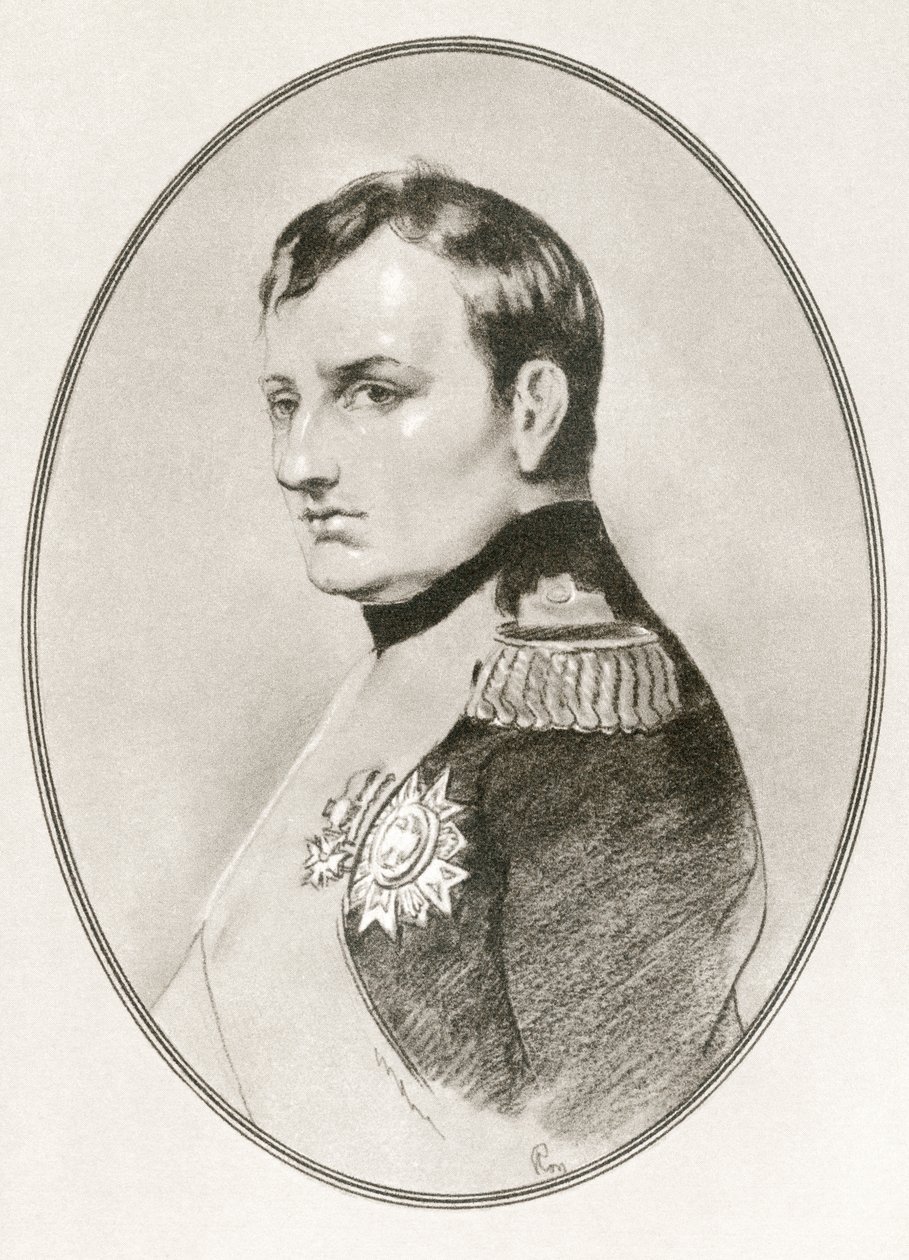 Napoleon Bonaparte, fra Living Biography of Famous Rulers. av Ross Gordon