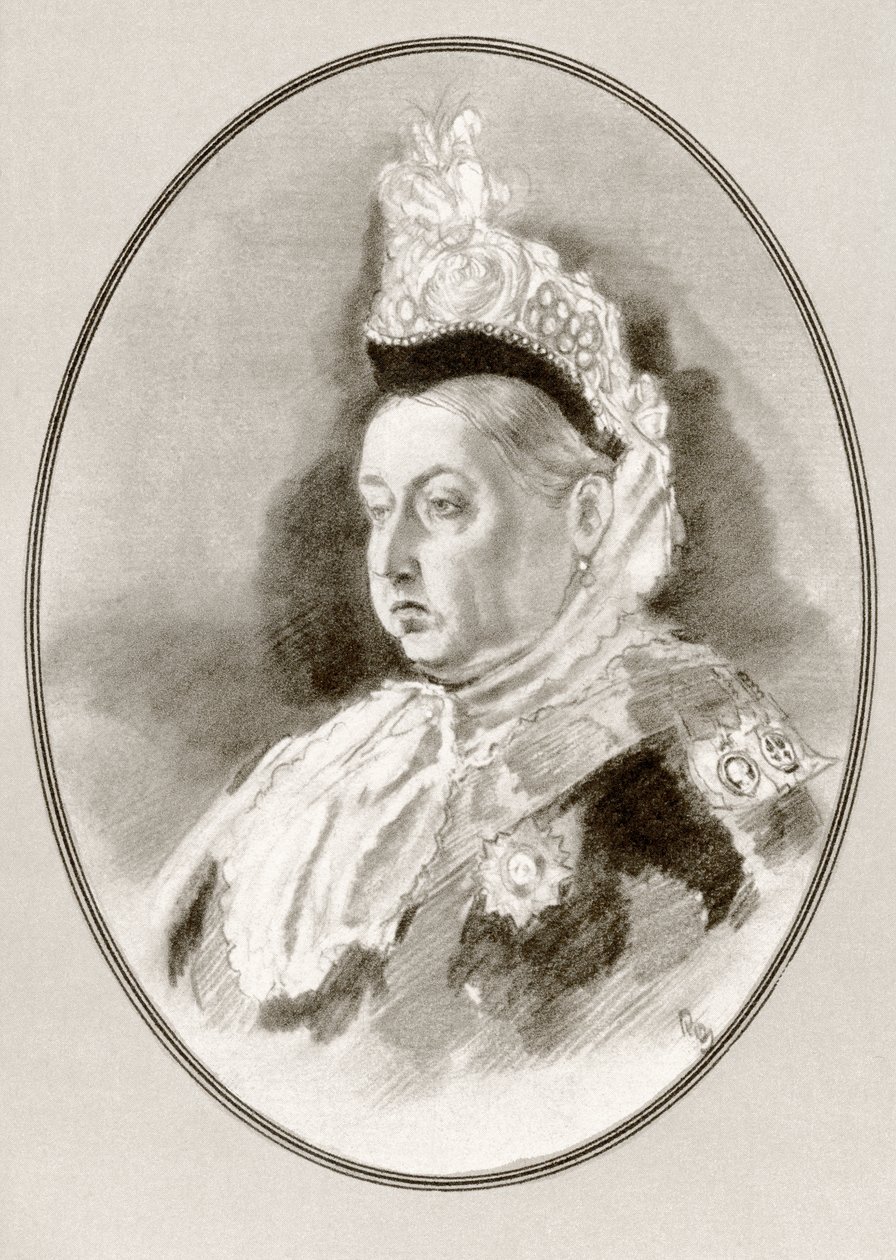 Victoria, fra Living Biographies of Famous Rulers av Ross Gordon