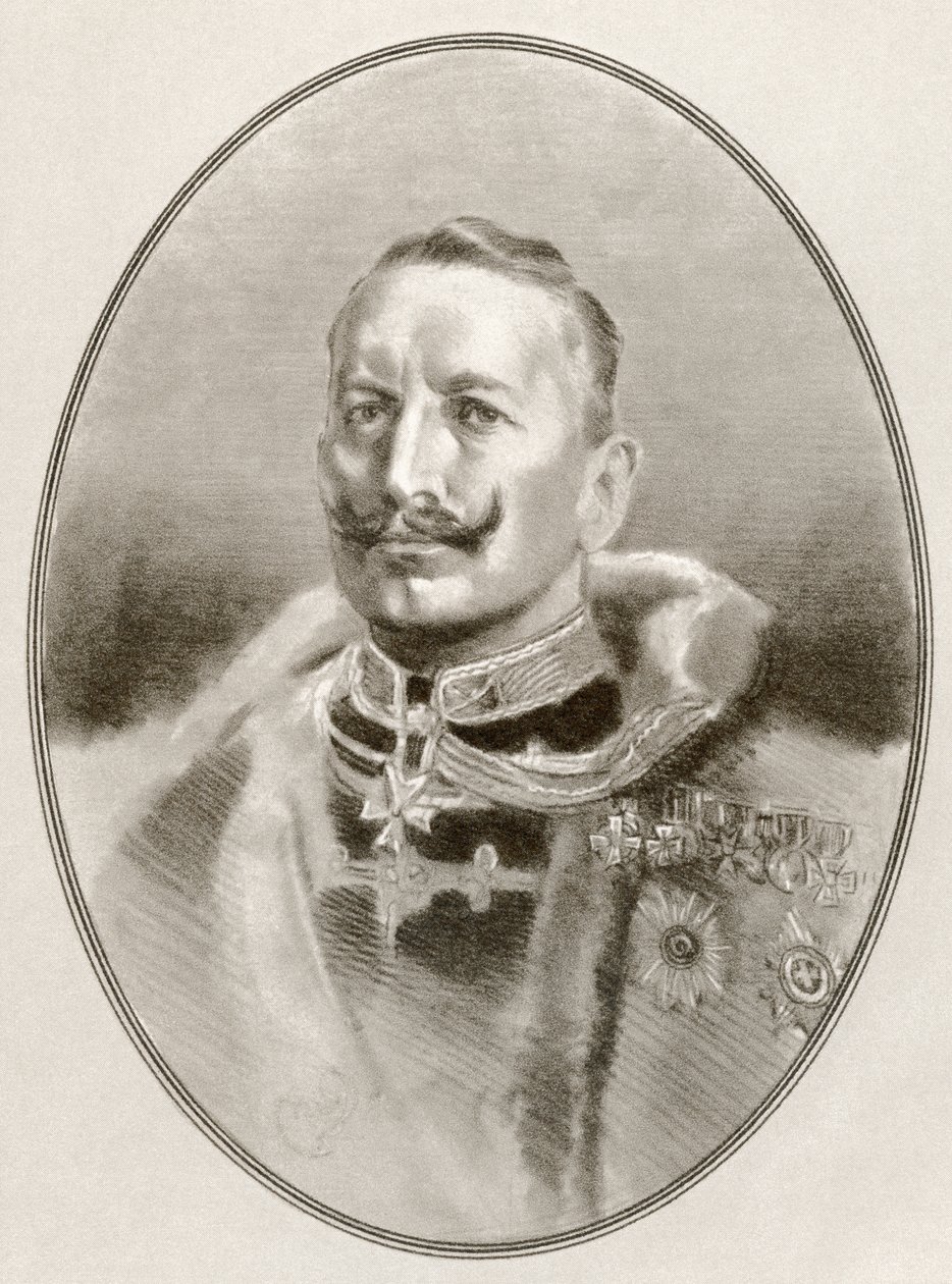 Wilhelm II, fra Living Biography of Famous Rulers. av Ross Gordon