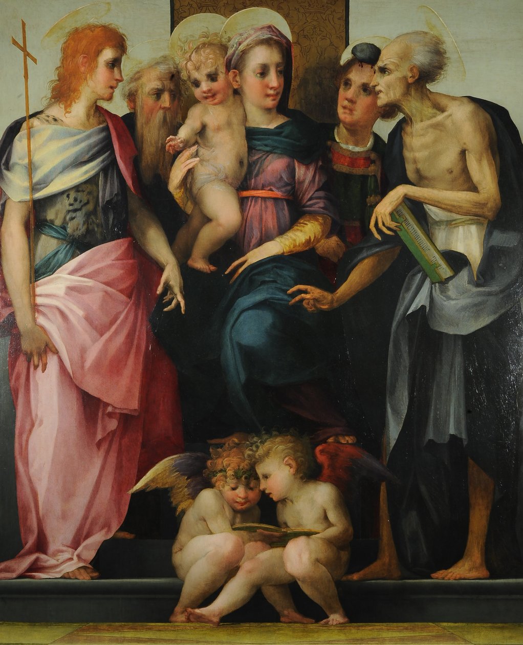 Engelmusiker av Rosso Fiorentino