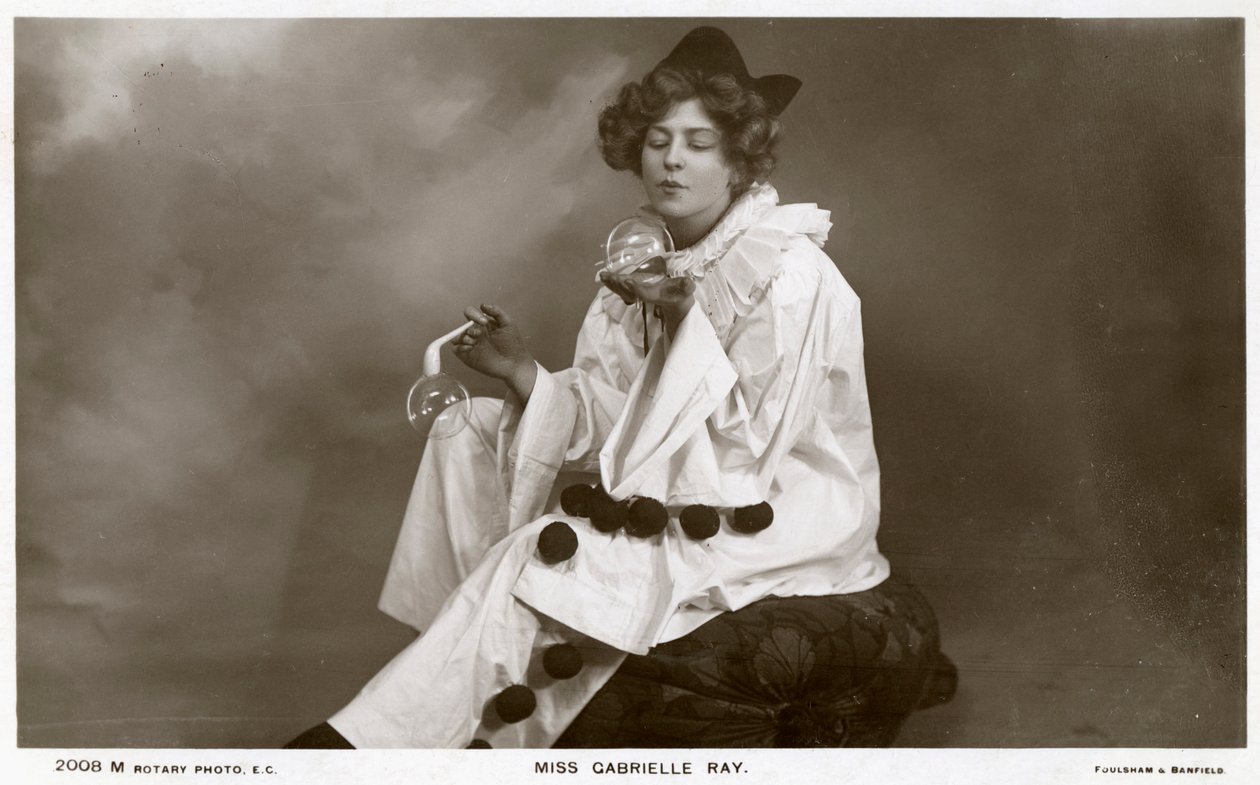 Gabrielle Ray , engelsk skuespiller, danser og sanger, ca 1900-tallet. av Rotary Photo