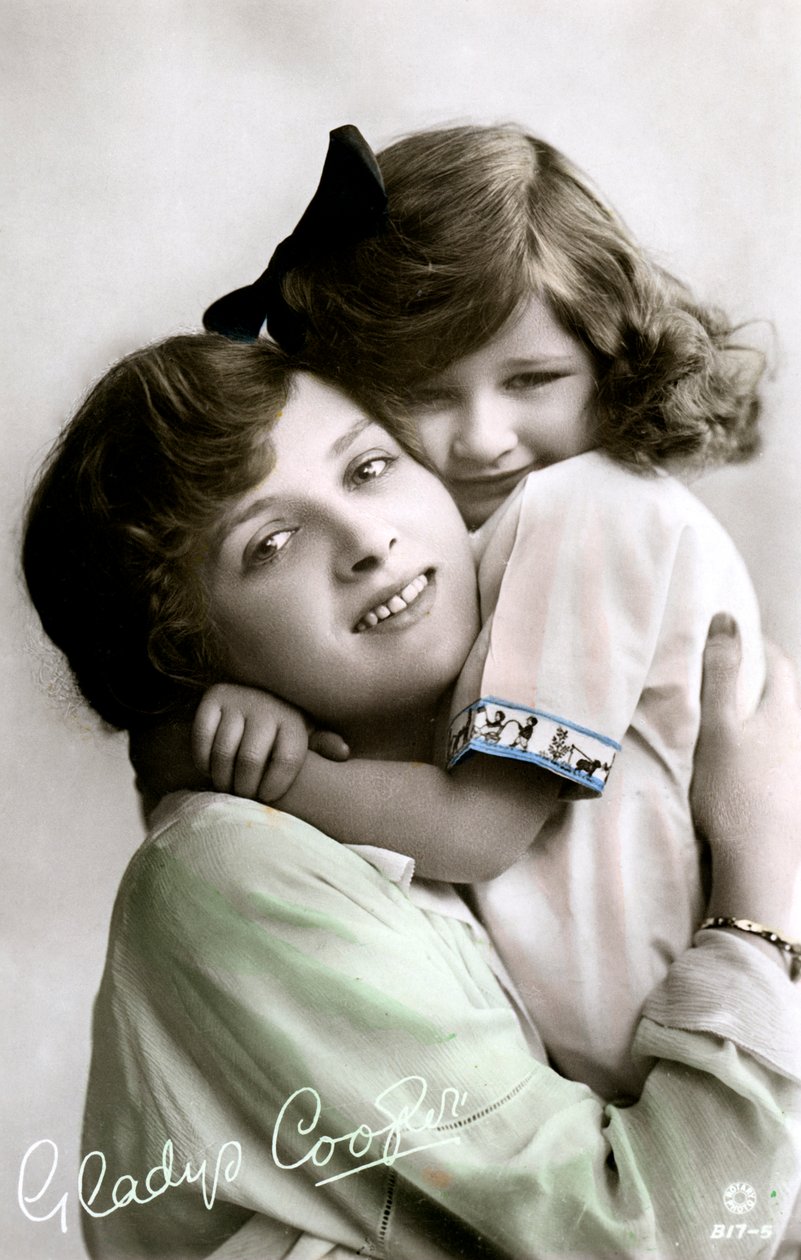Gladys Cooper 1888-1971, engelsk skuespillerinne, tidlig på 1900-tallet. av Rotary Photo