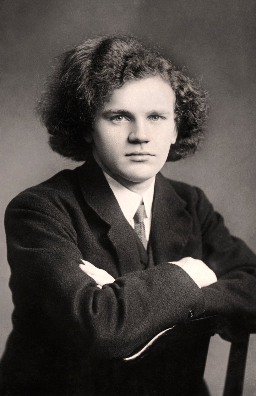 Wilhelm Backhaus 1884-1969, tysk pianist, 1907. av Rotary Photo
