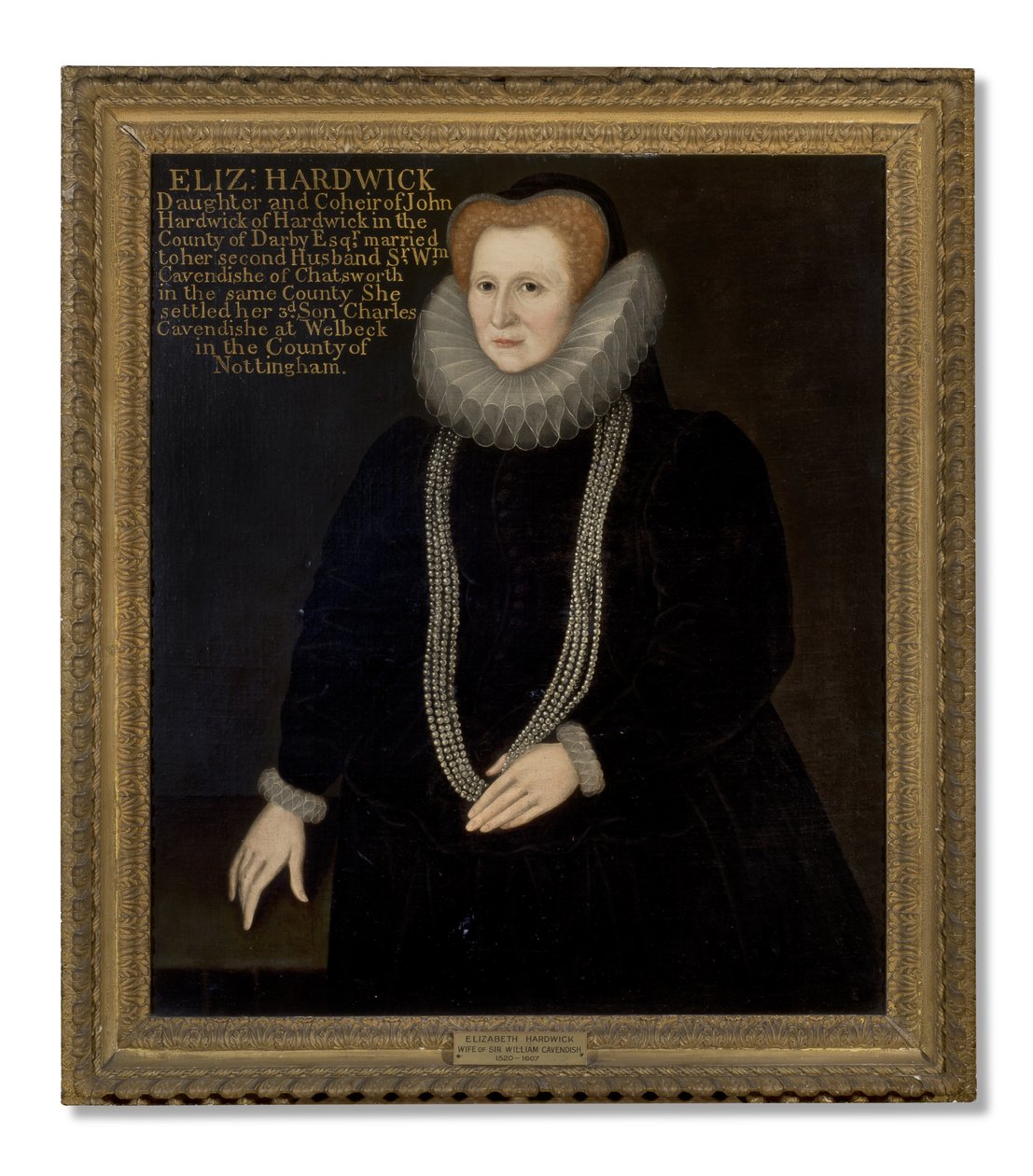 Portrett av Elizabeth Talbot, grevinne av Shrewsbury, kjent som 