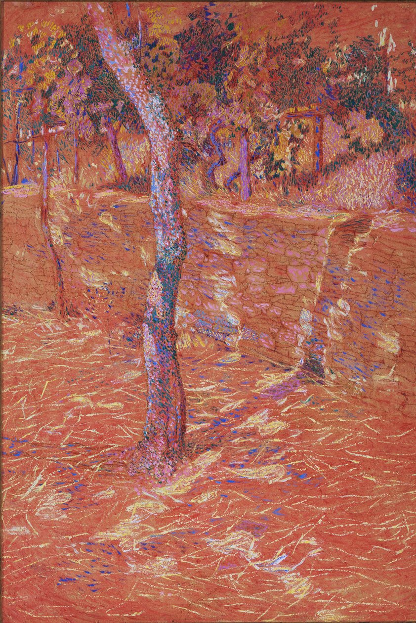 Tre og mur, 1905-06 av Rubaldo Merello