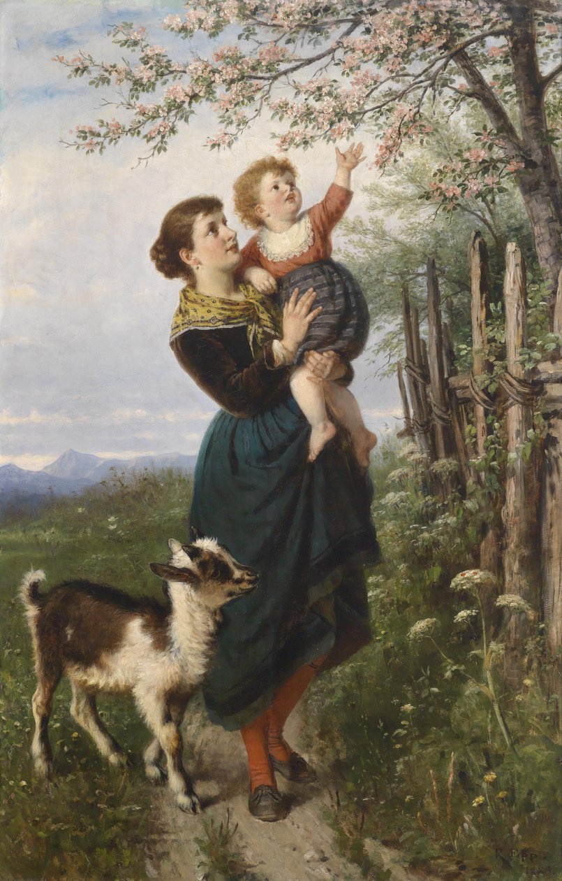 Kirsebæret blomstrer av Rudolf Epp
