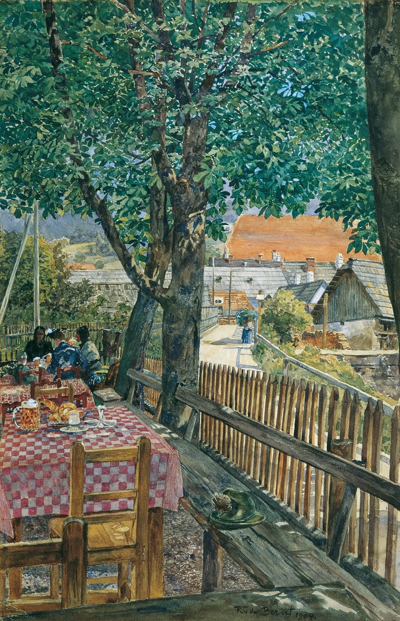 tavernahage av Rudolf Bernt