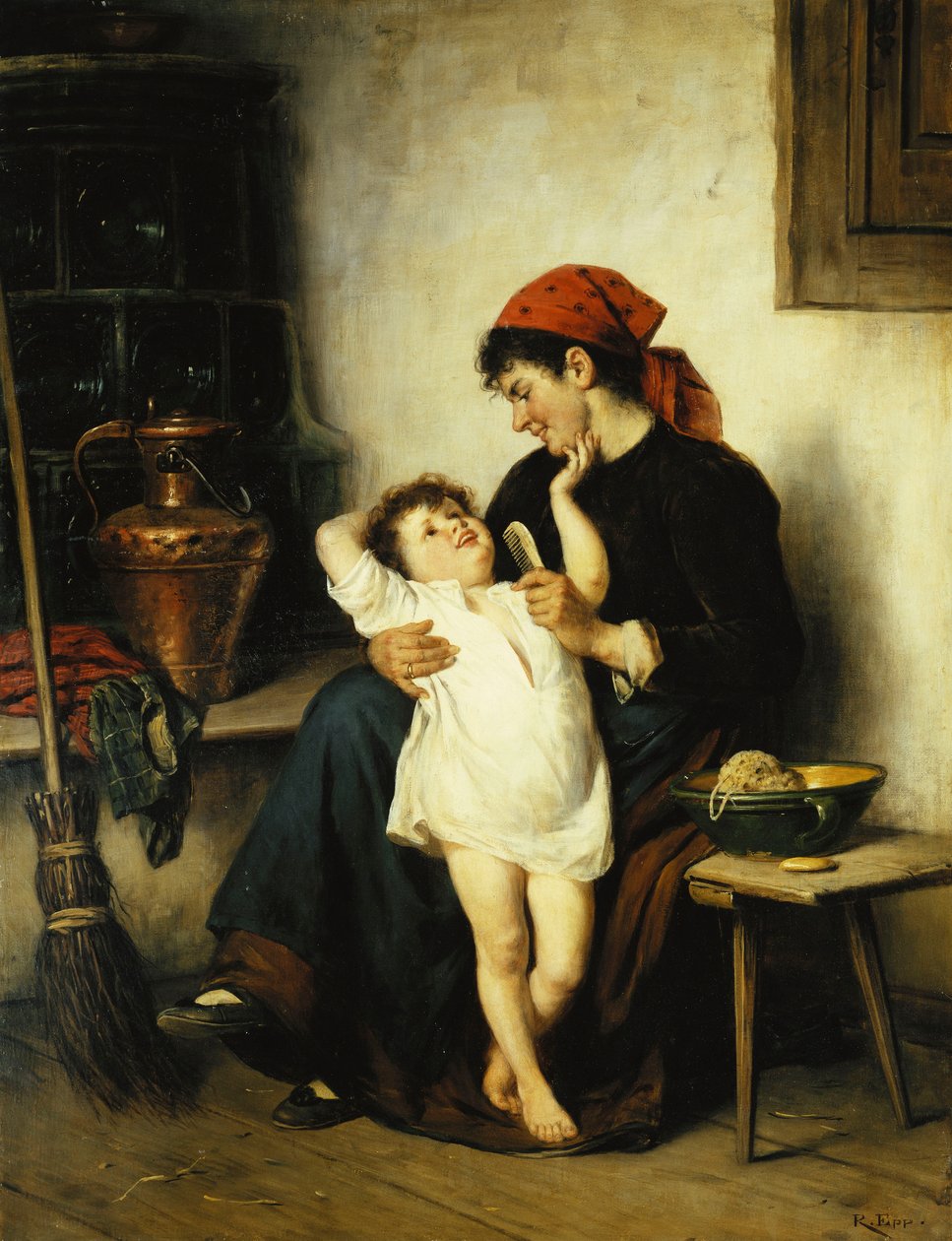 Badetid, av Rudolf Epp