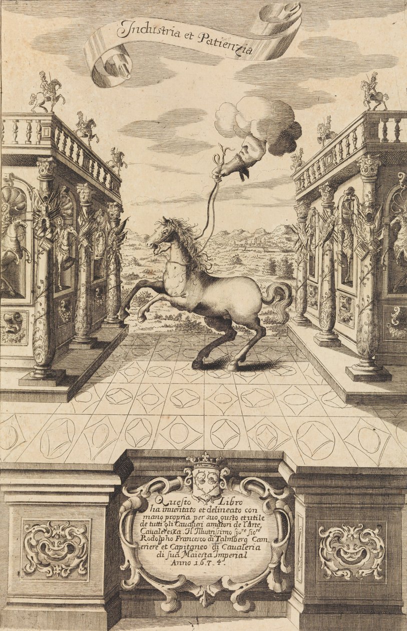 Album of Bit Designs, 1674. av Rudolf Franz Ferdinand von Talmberg