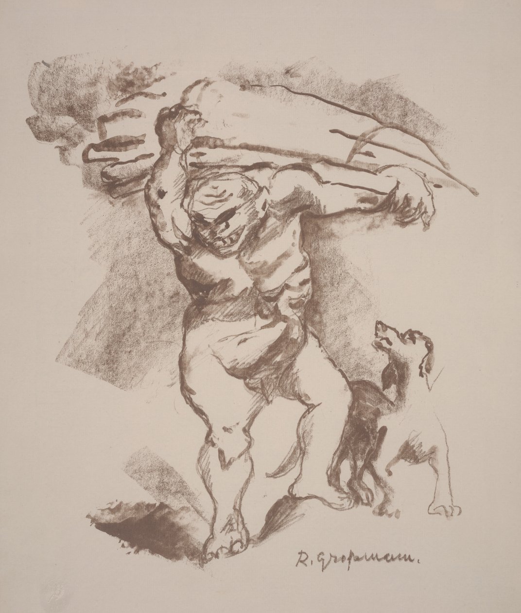 Caliban II av Rudolf Grossmann