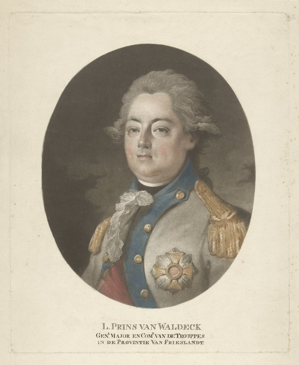Portrett av prins Louis av Waldeck av Rudolf Henzi