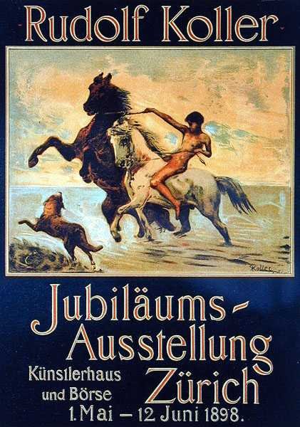 Reproduksjon av en plakat som reklamerer for 