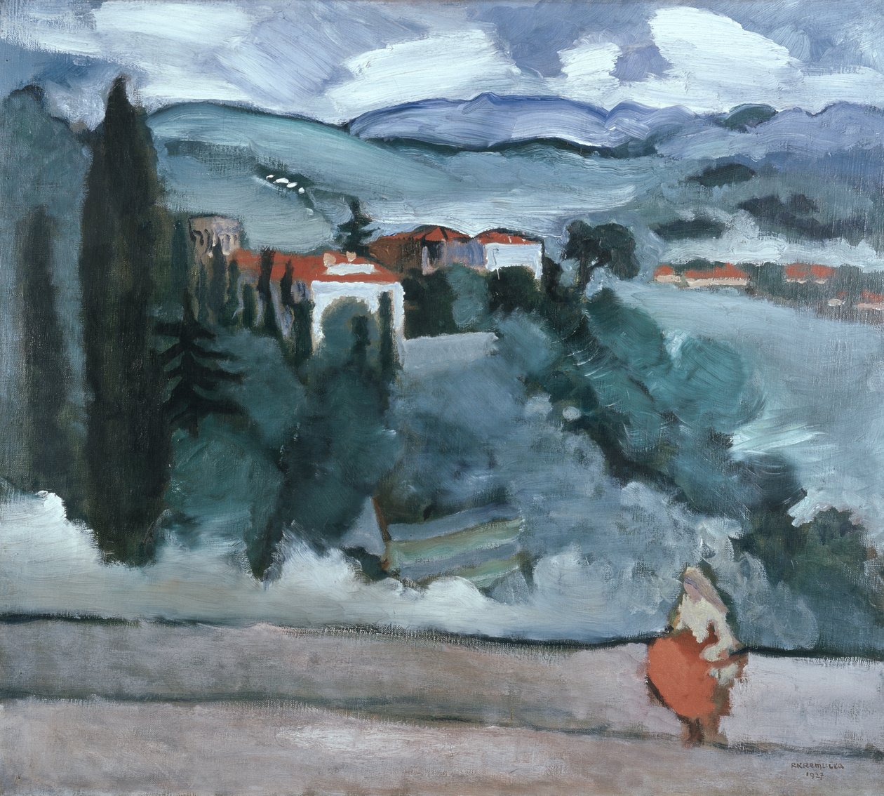 Veien til Fiesole av Rudolf Kremlicka