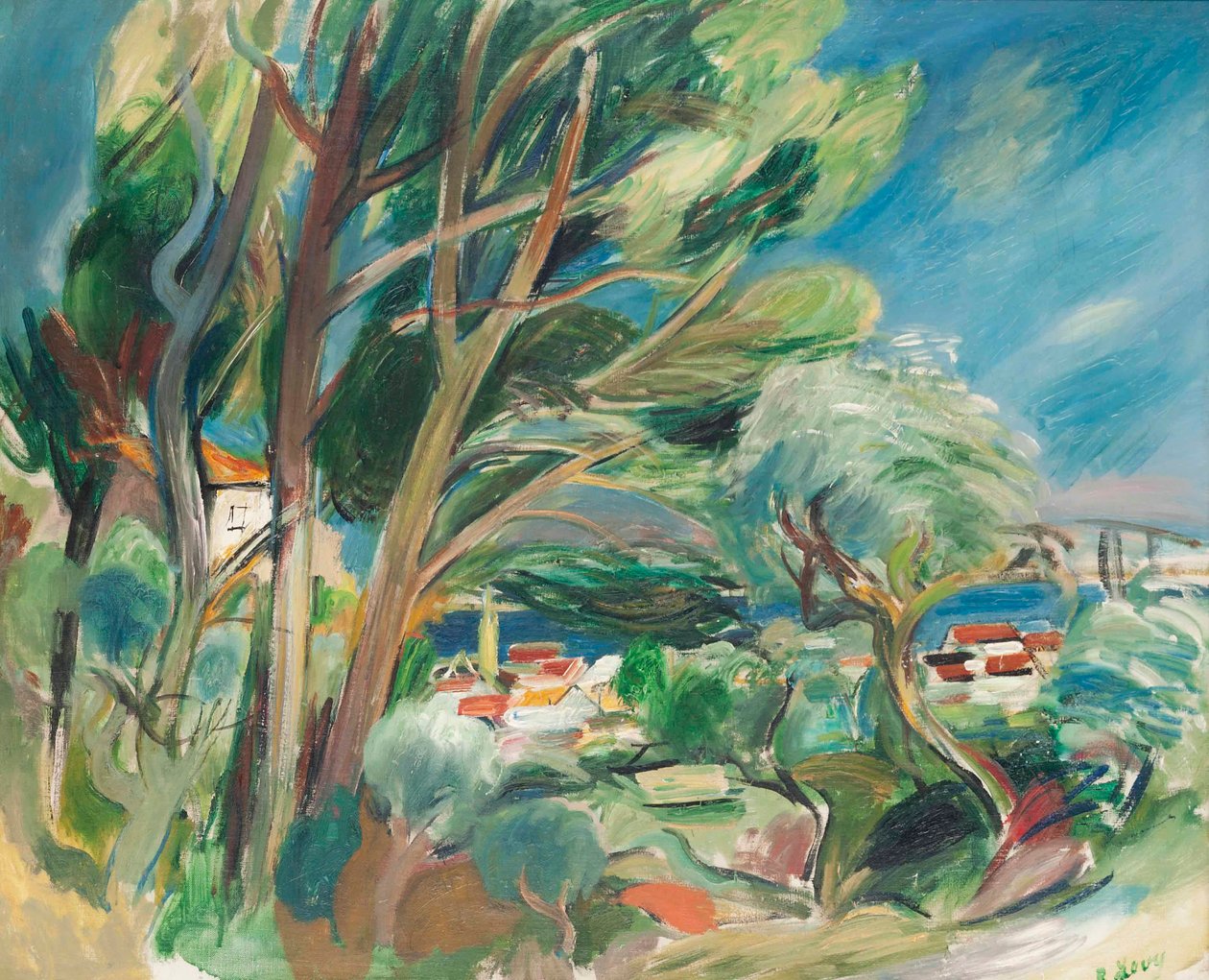 Sanary-sur-Mer, Provence av Rudolf Levy