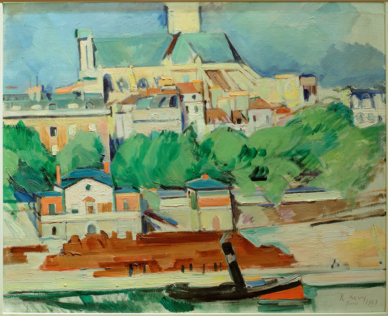 Bankene i St. Gervais-St. Protais av Rudolf Levy