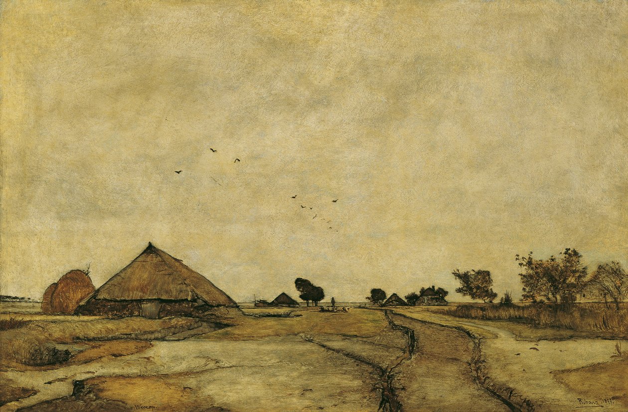 nederlandsk landskap av Rudolf Ribarz