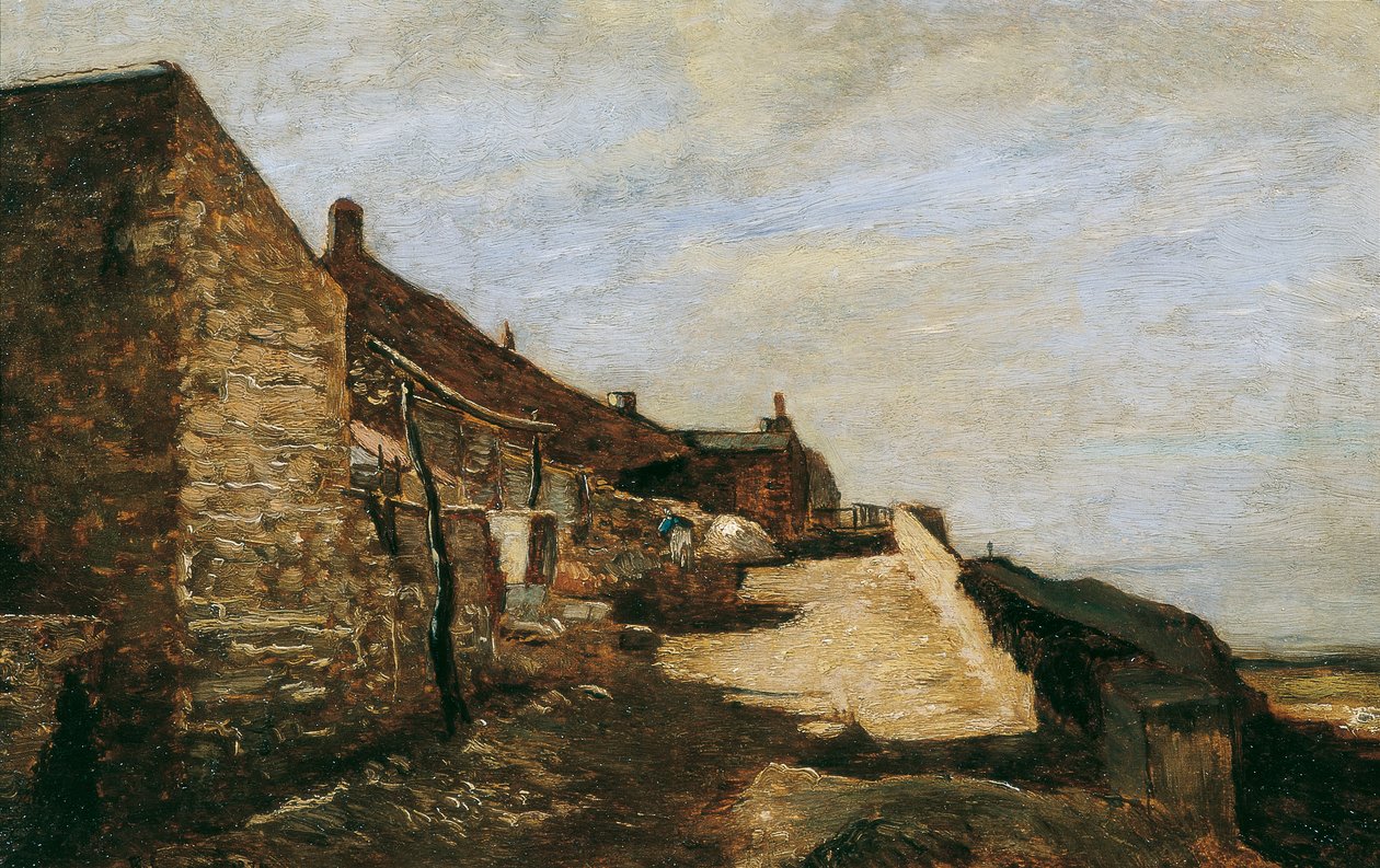 Bridge of Moutiers i Thiers av Rudolf Ribarz