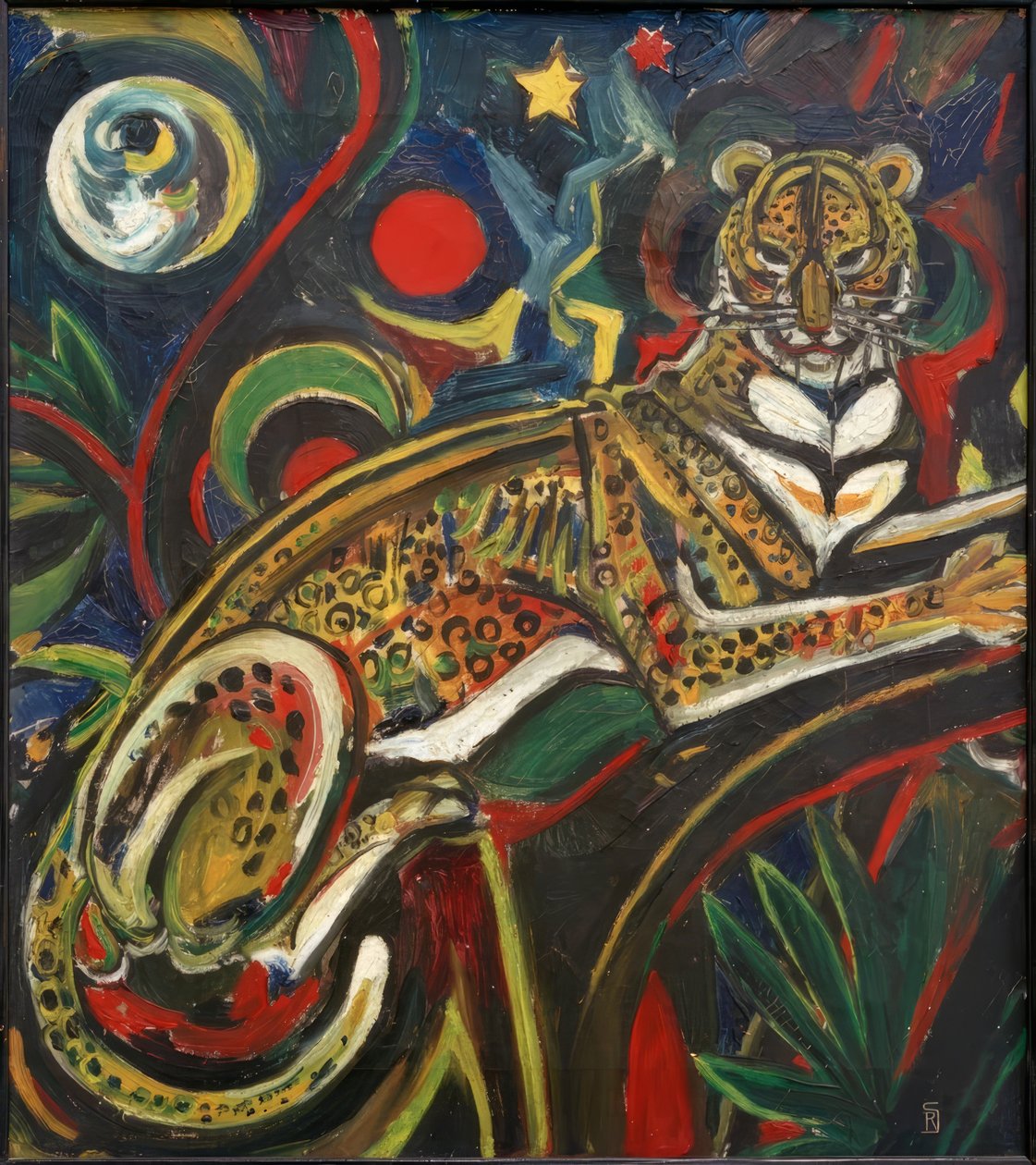 Leoparden av Rudolf Schlichter