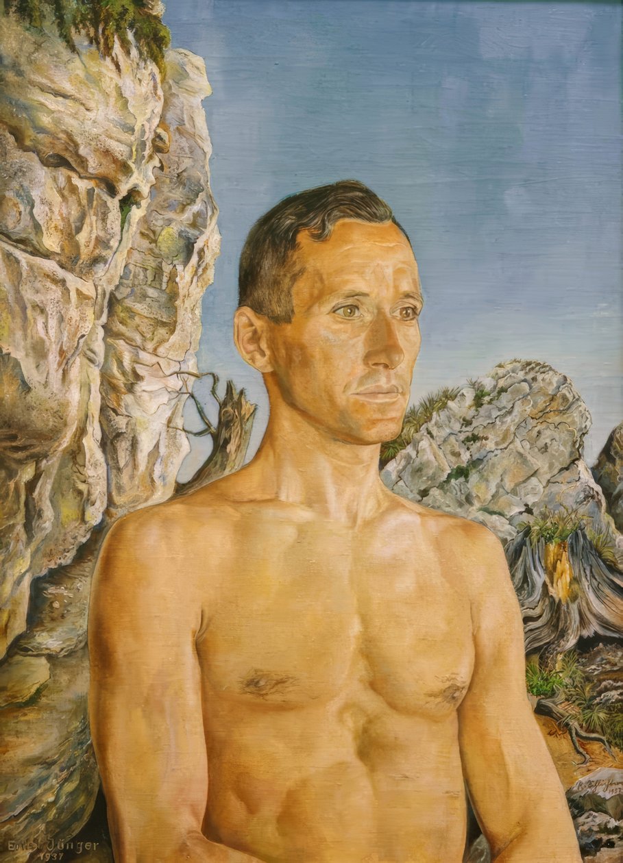 Ernst Jünger av Rudolf Schlichter