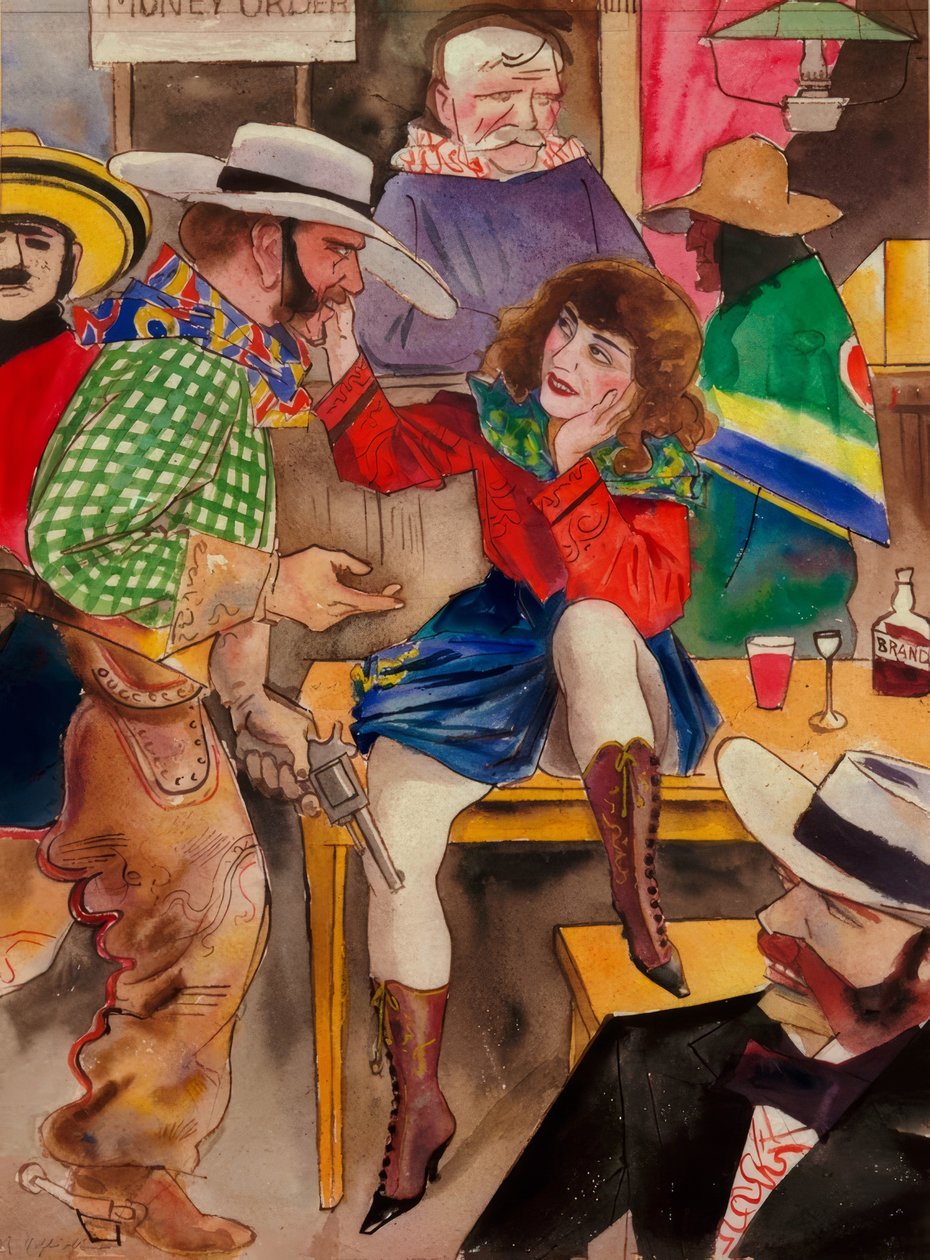 Hard kalifornisk malm av Rudolf Schlichter