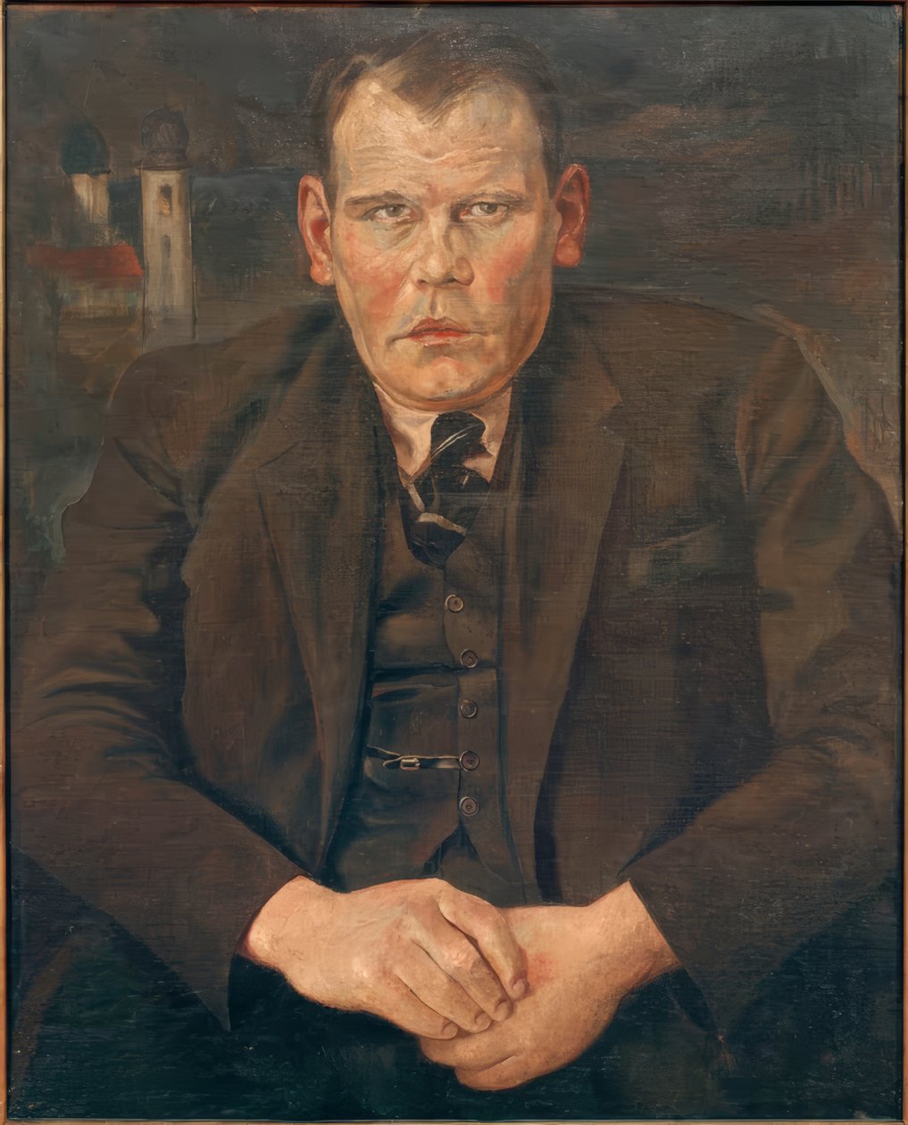 Oskar Maria Graf av Rudolf Schlichter