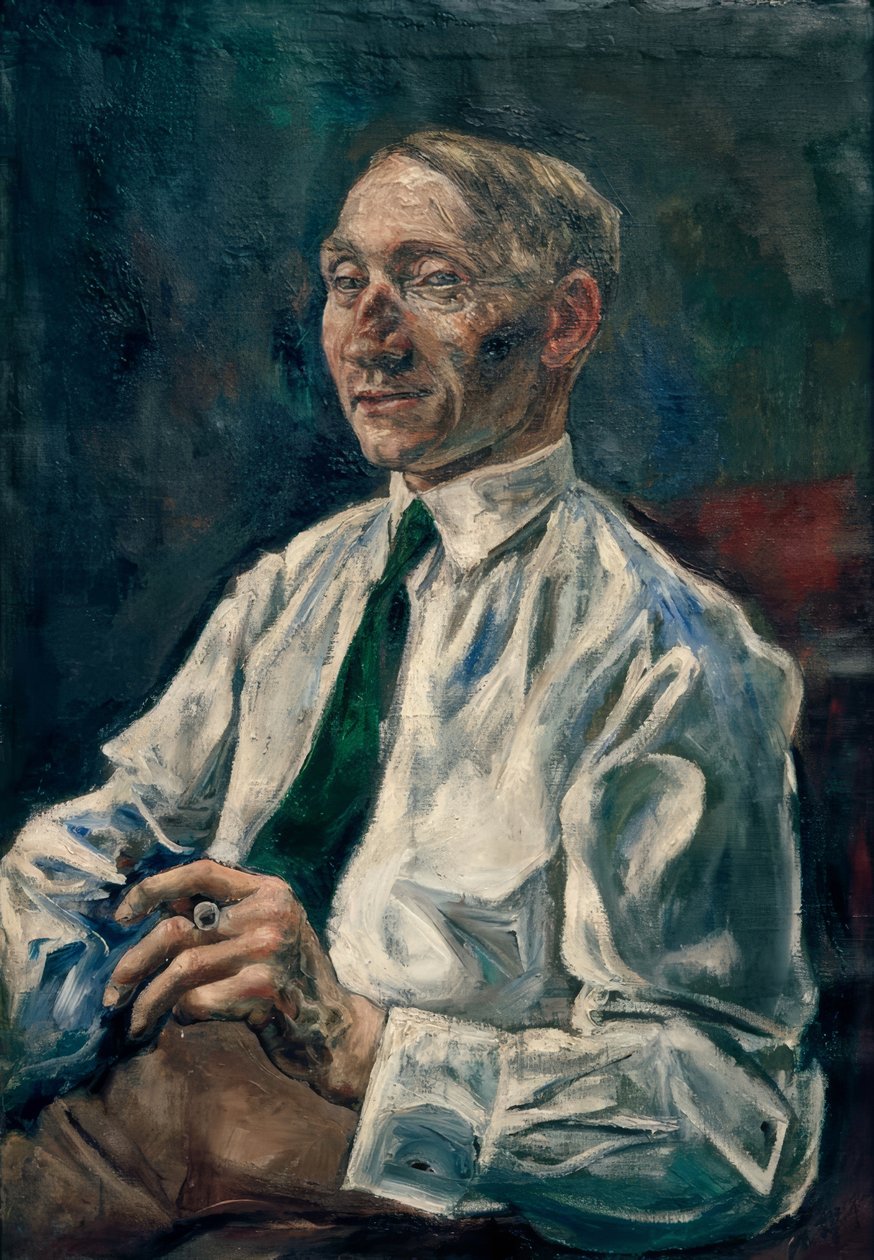 Portrett av Henry Guilbeaux av Rudolf Schlichter