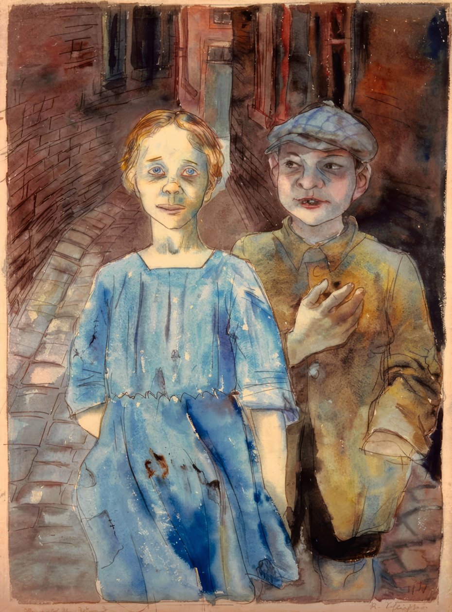 Forsømt ungdom av Rudolf Schlichter