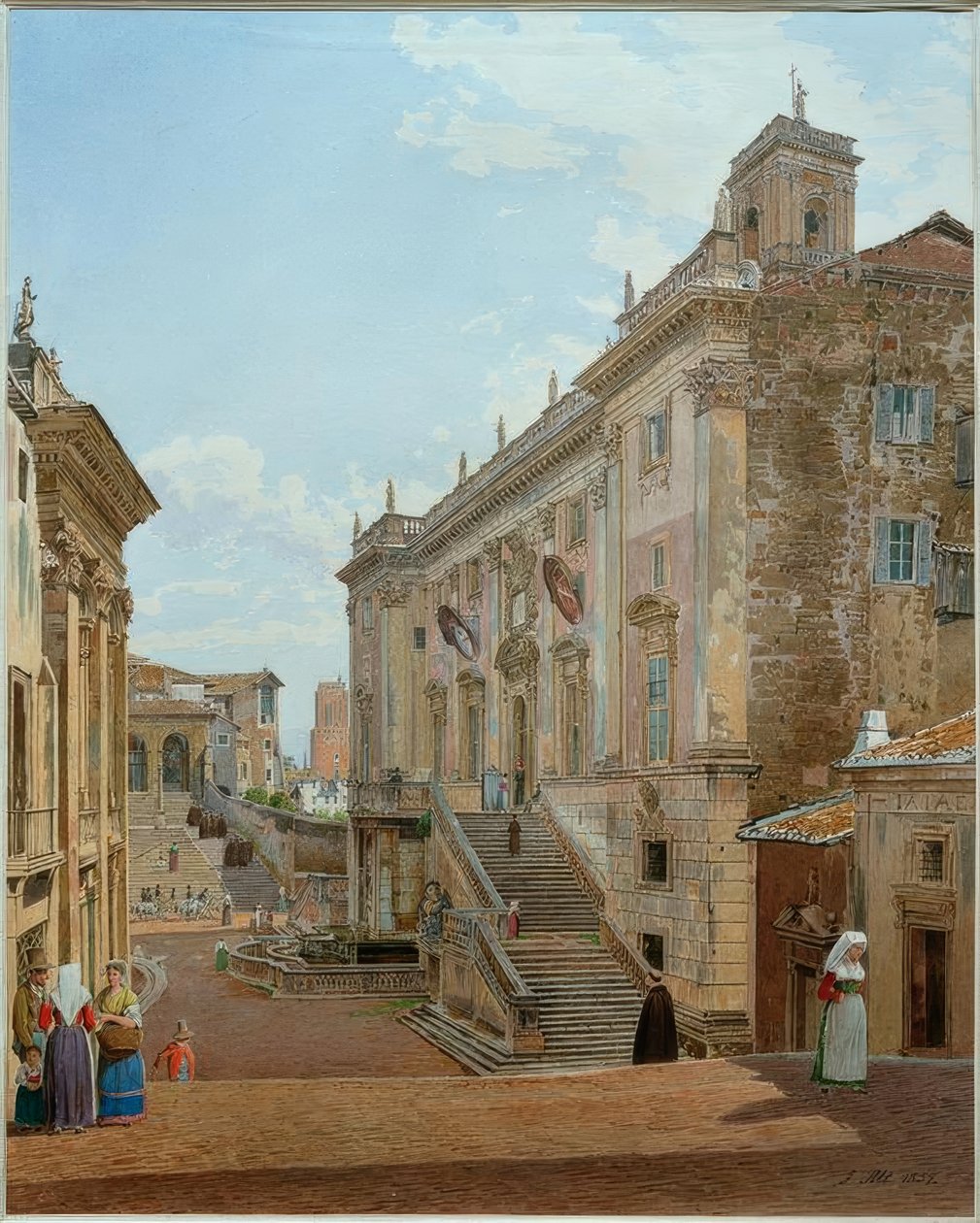 Rom / Roma (Italien), av Rudolf von Alt